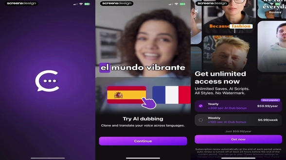 AI Captions for Videos - Dubs preview