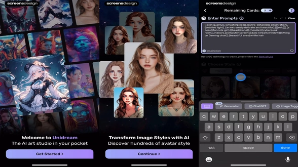 AI Art Generator - UniDream AI preview