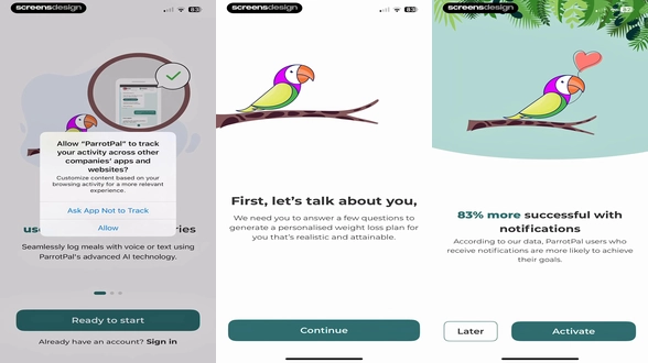 AI Calorie Counter: ParrotPal preview