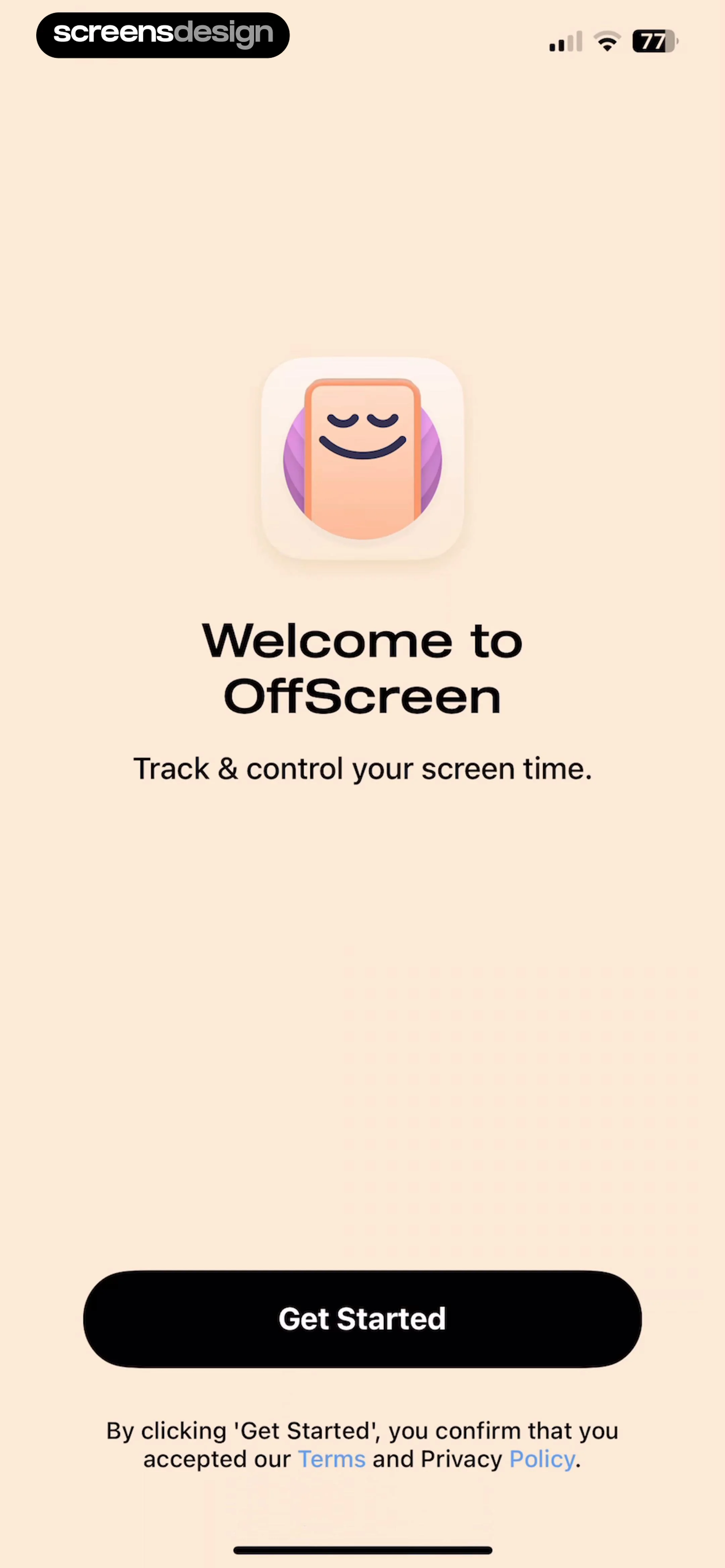 OffScreen: Screen Time Control screen 2