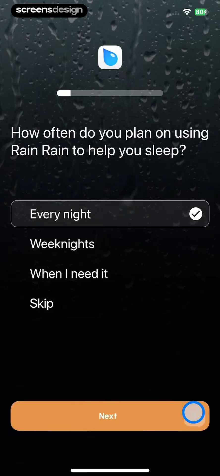 Rain Rain Sleep Sounds screen 3