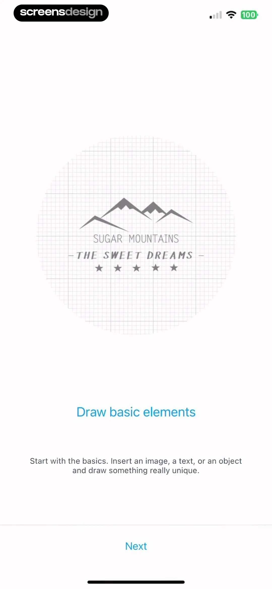 Logo Maker, Design Creator. | ScreensDesign, image size:1080x2336