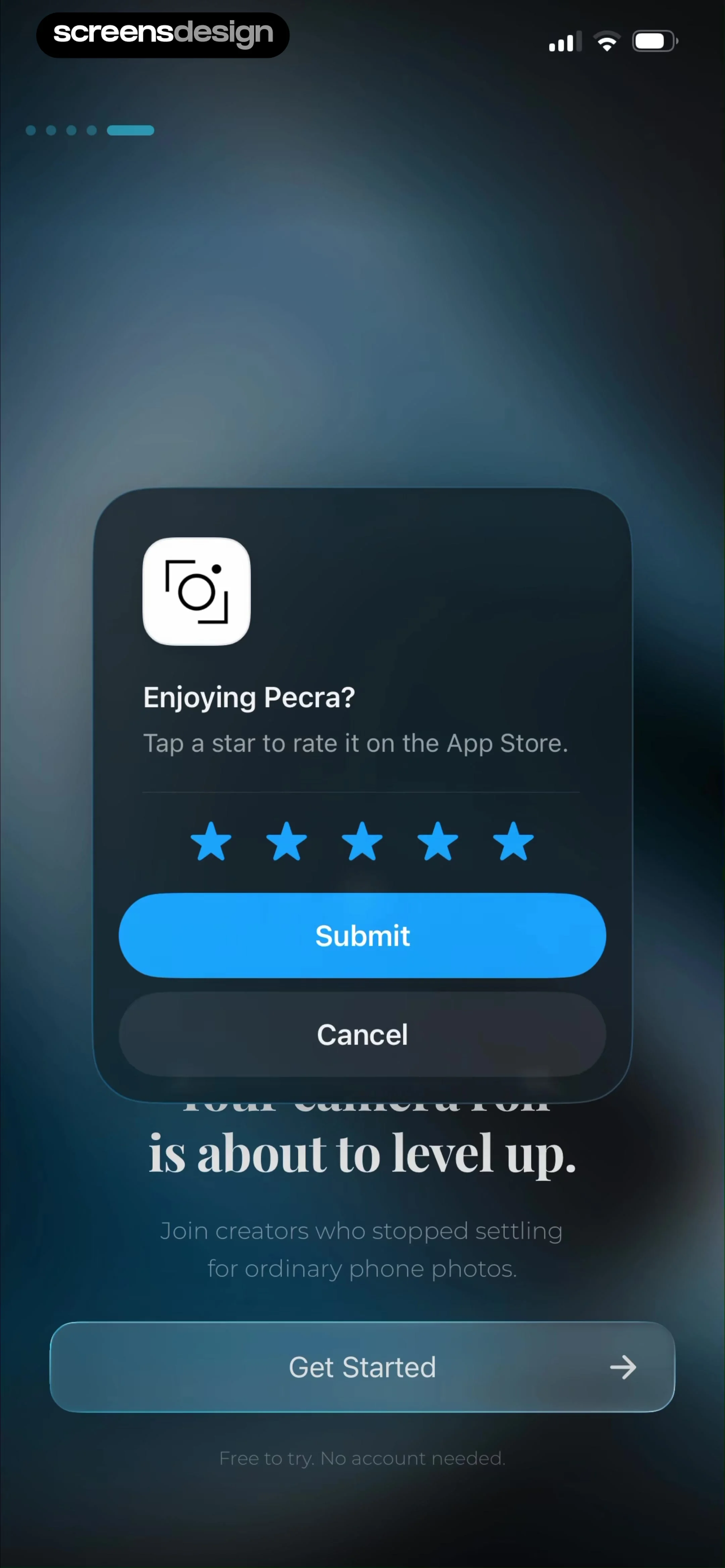 Pecra: G7X Digital Camera screen 6