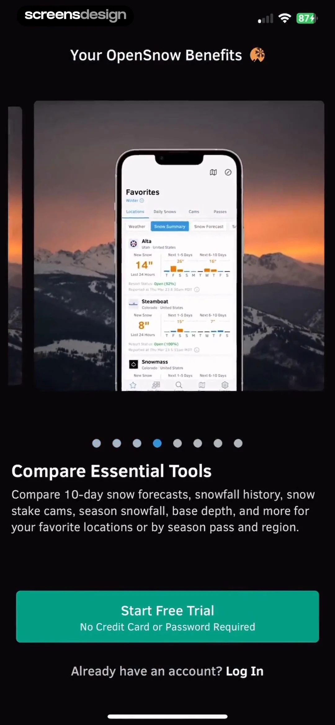 OpenSnow screen 6
