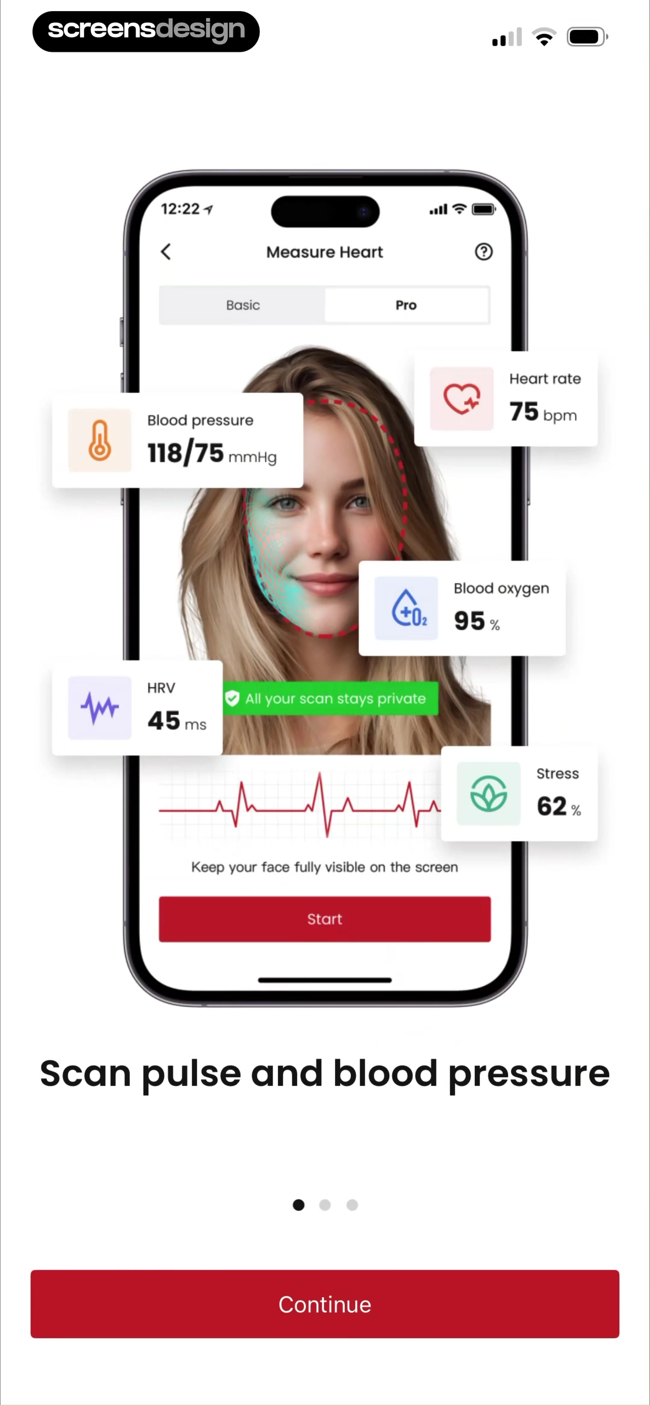 PulseFlow-Heart Rate Monitor screen 3