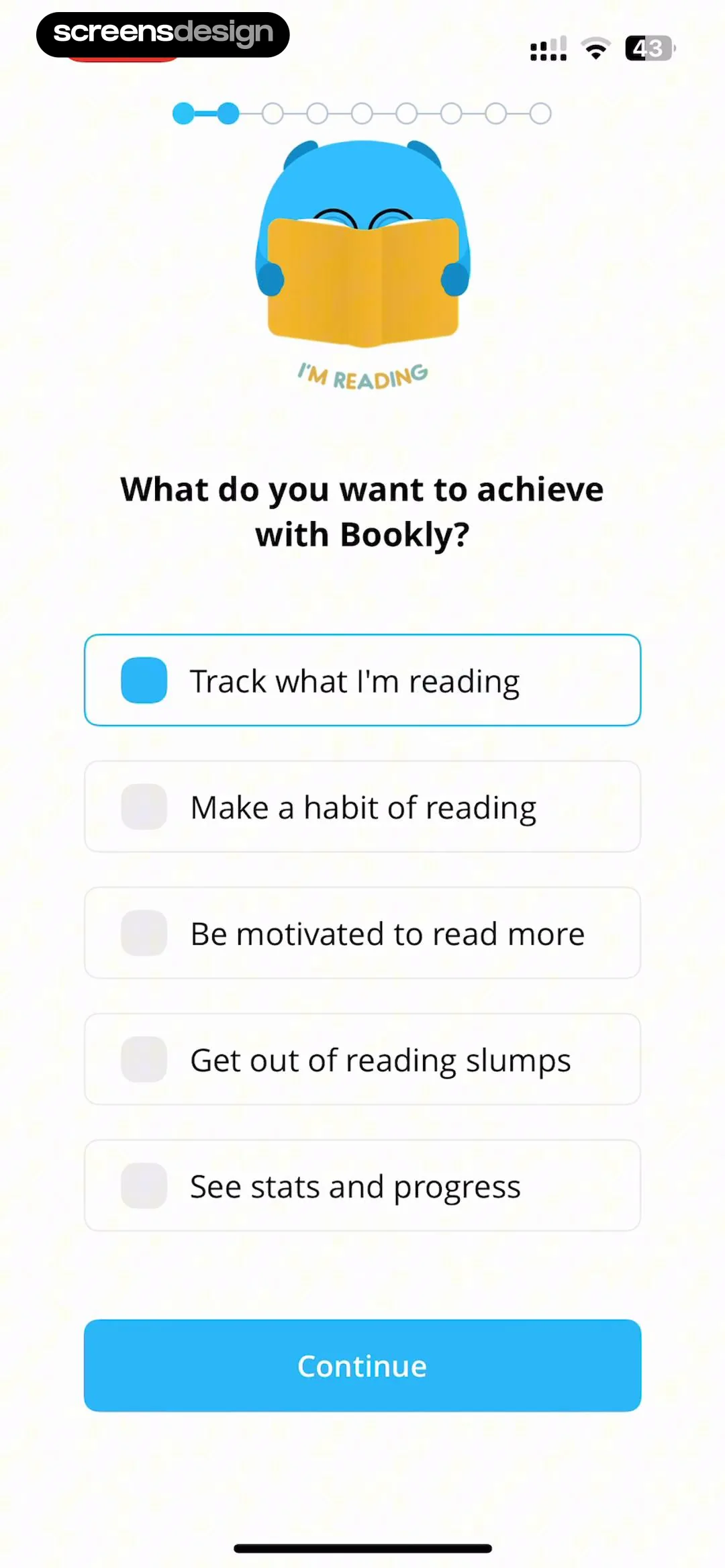 Bookly: Book Tracker screen 6