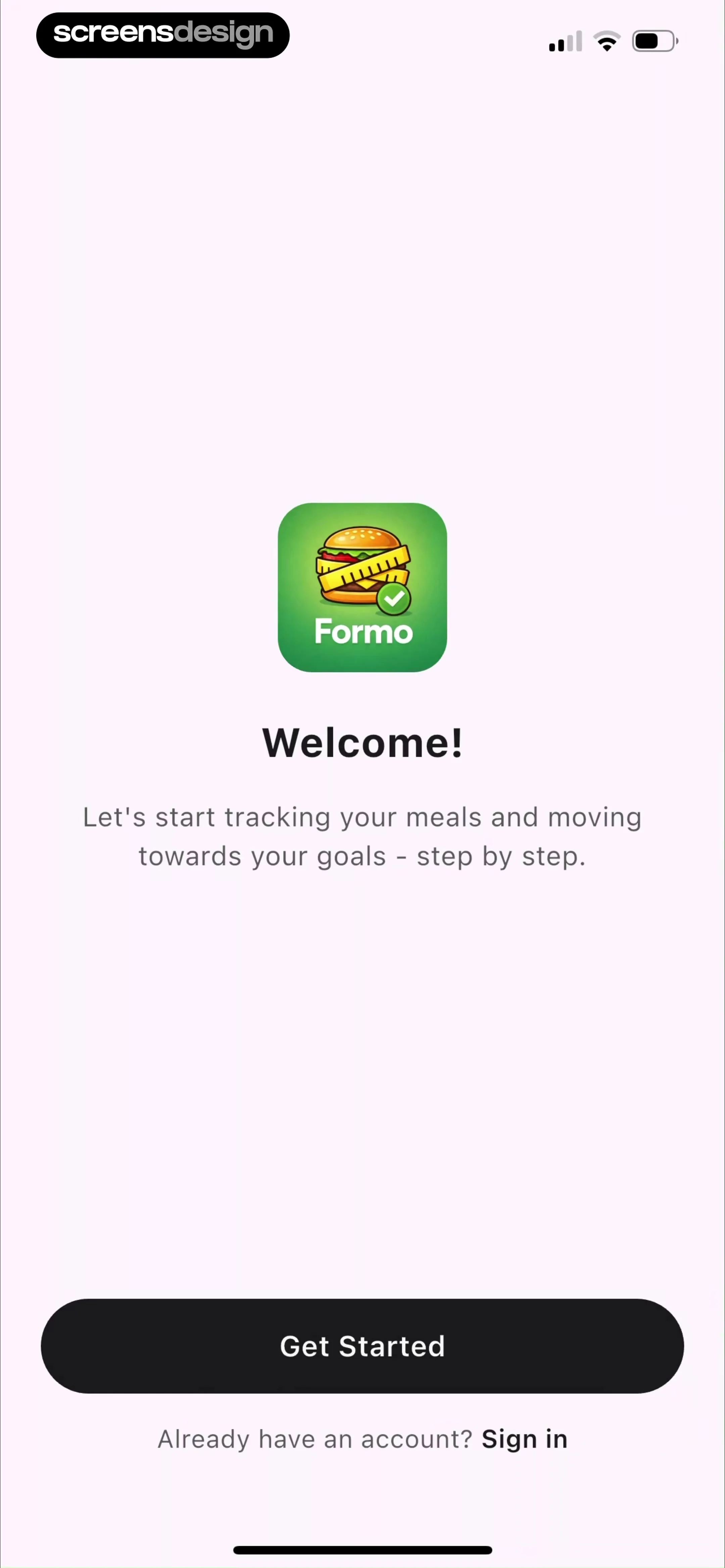Formo - Calorie Counter screen 1