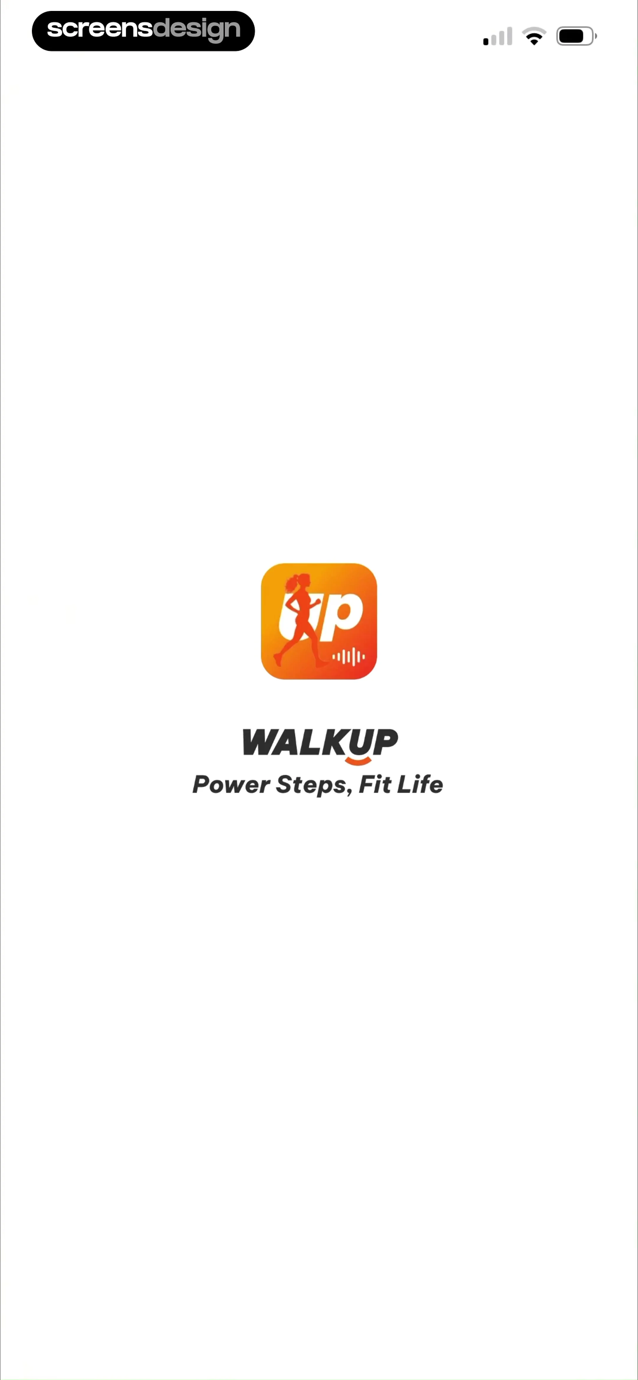 WalkUp | Weight Loss Tracker screen 1