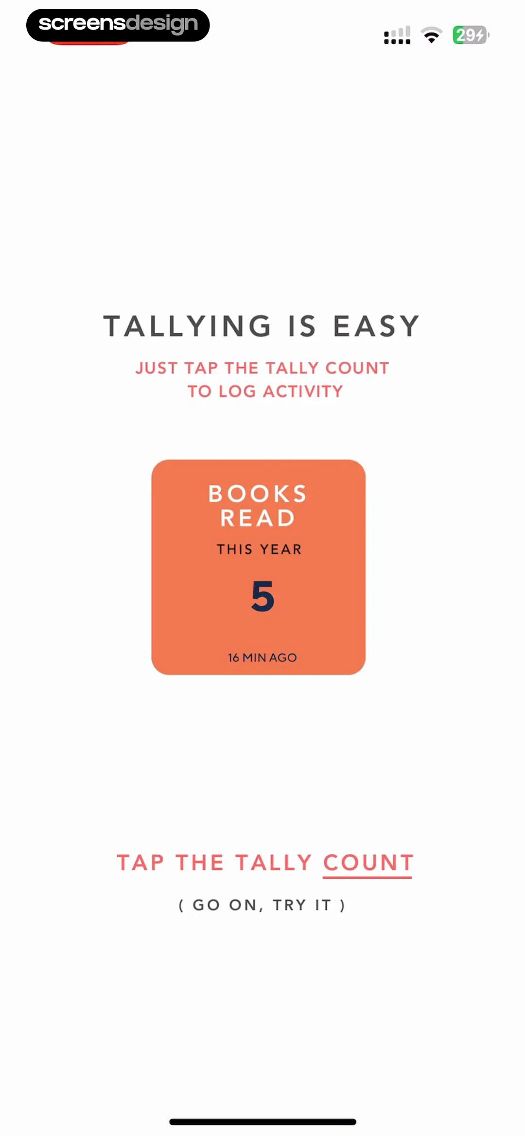 Tally: The Anything Tracker screen 7