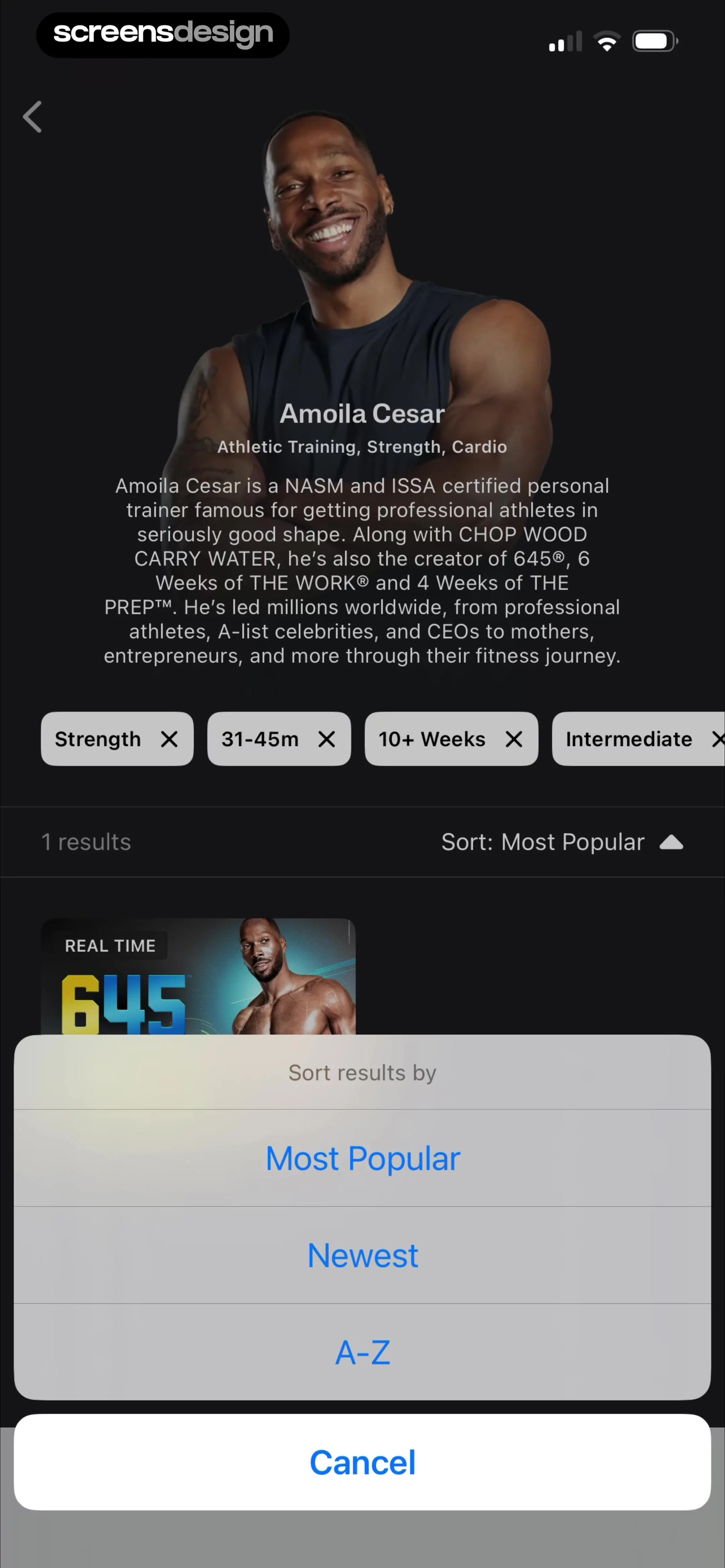 BODi Fitness: Home Workouts screen 50