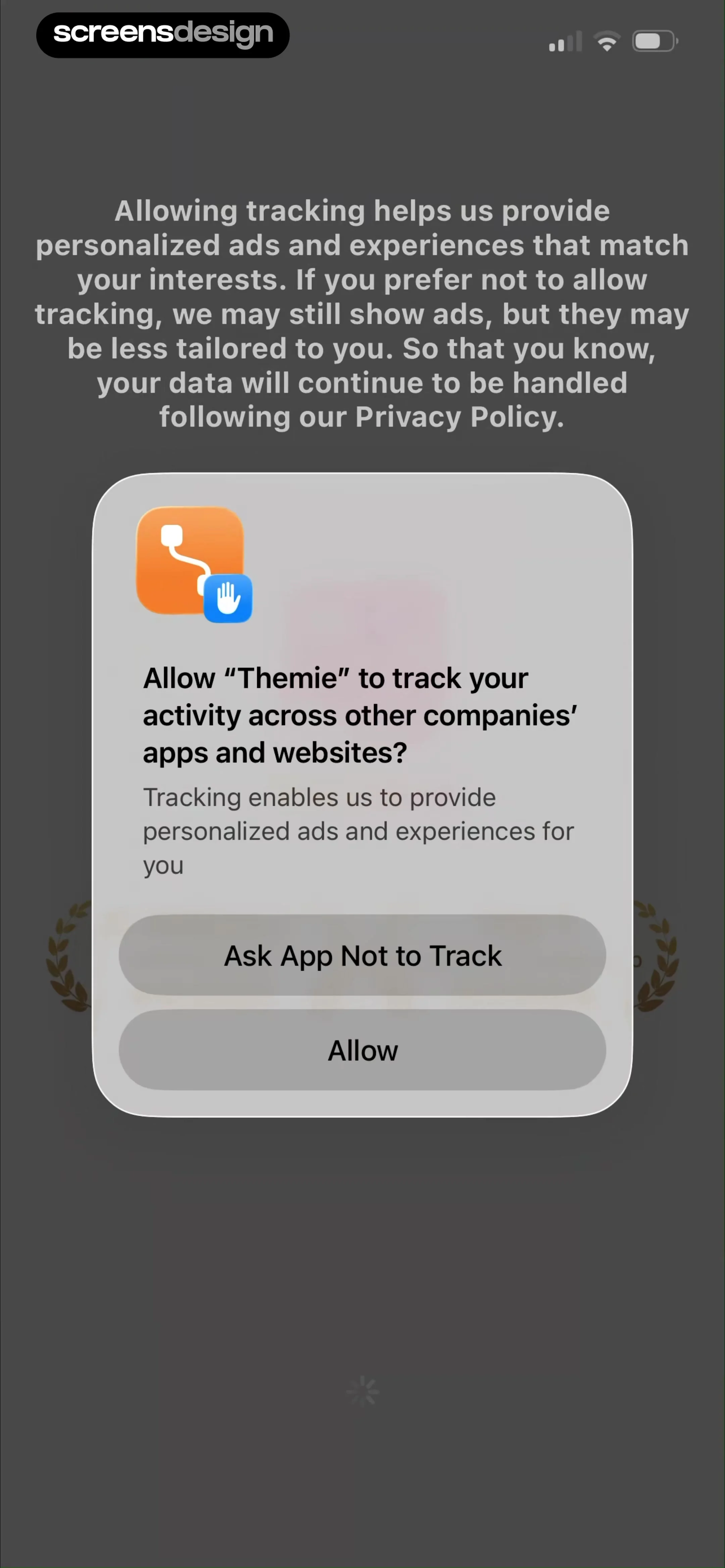 Themie: Wallpapers & Theme screen 1