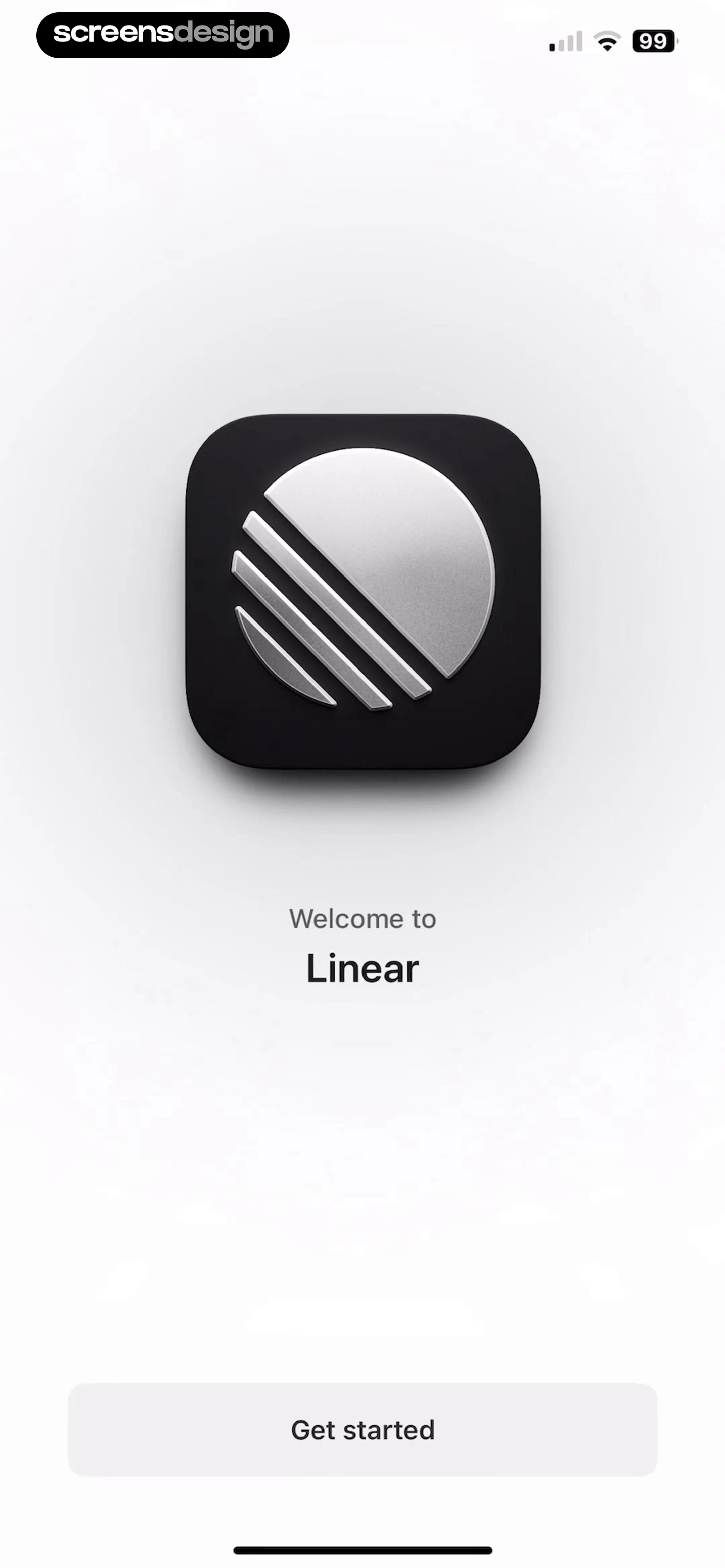 Linear Mobile screen 1