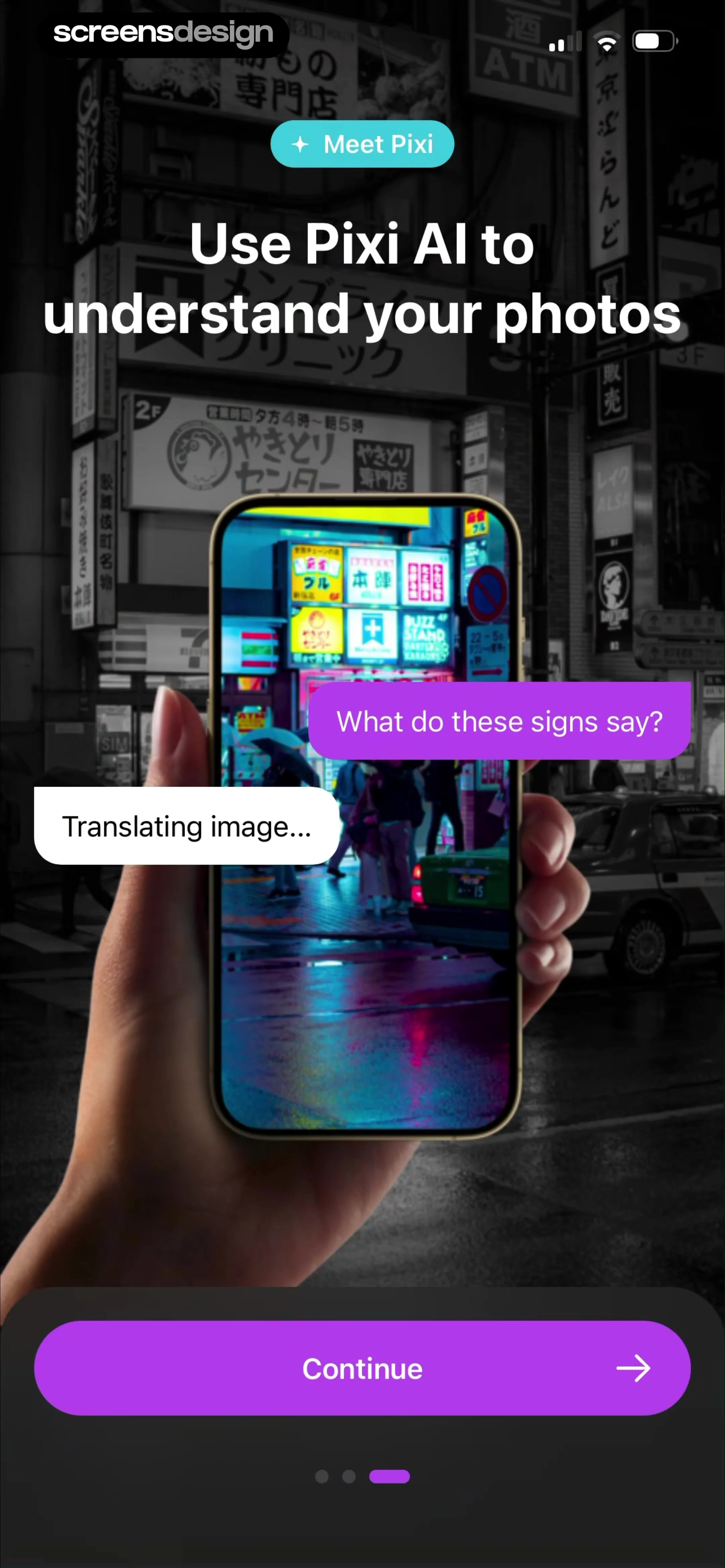 AI Chatbot: Pixi screen 7