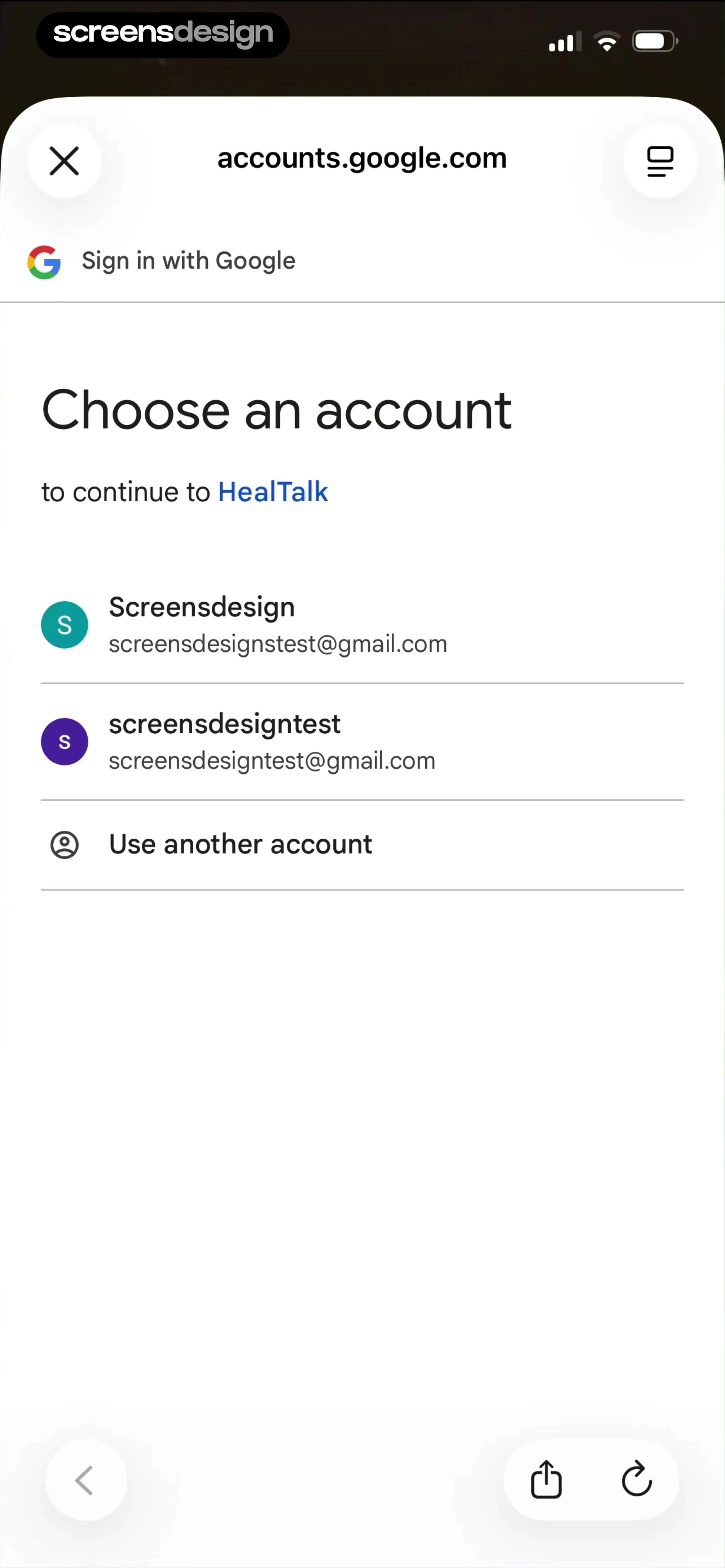 HealTalk - Text Reading screen 5