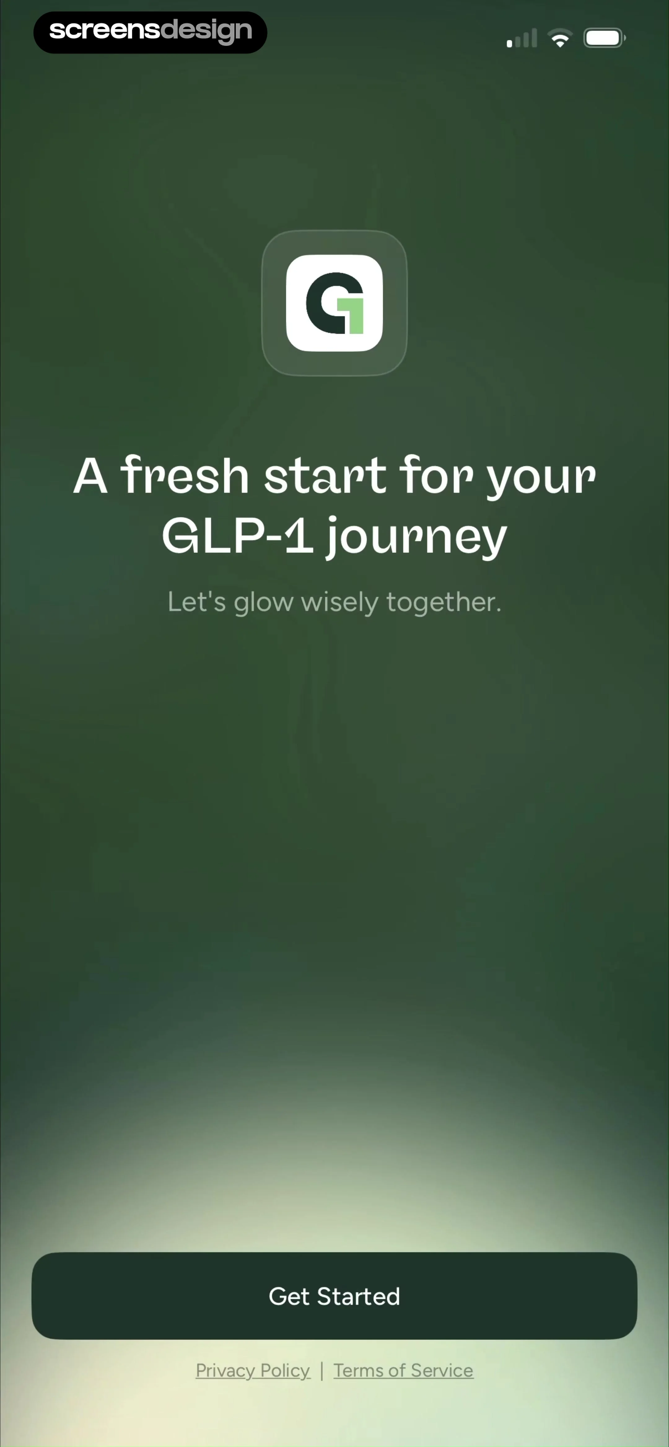 Glowise: GLP-1 Tracker & Diary screen 3