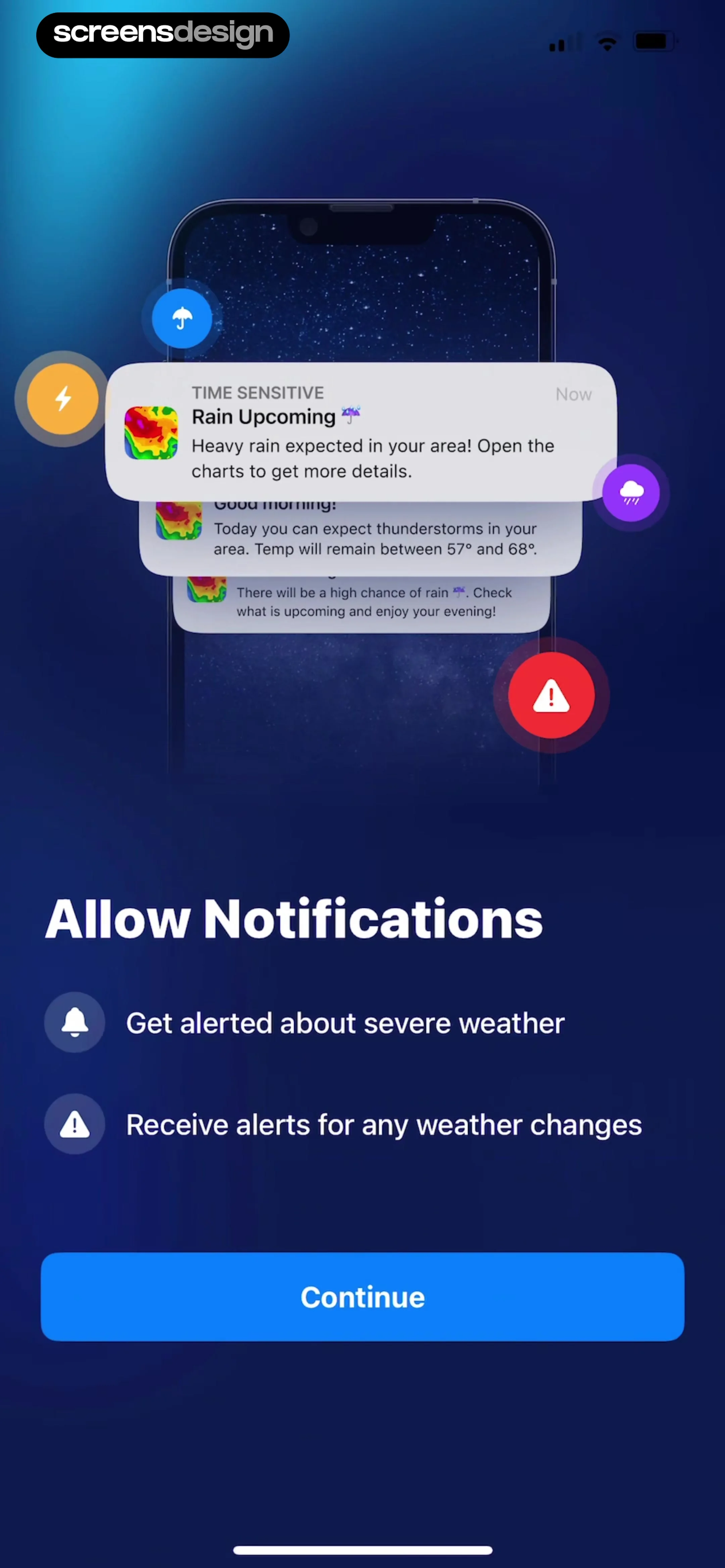 Weather Radar - NOAA Channel screen 5