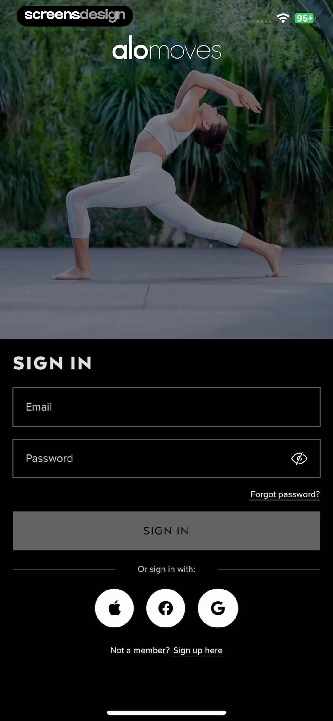 ALO Wellness Club screen 3