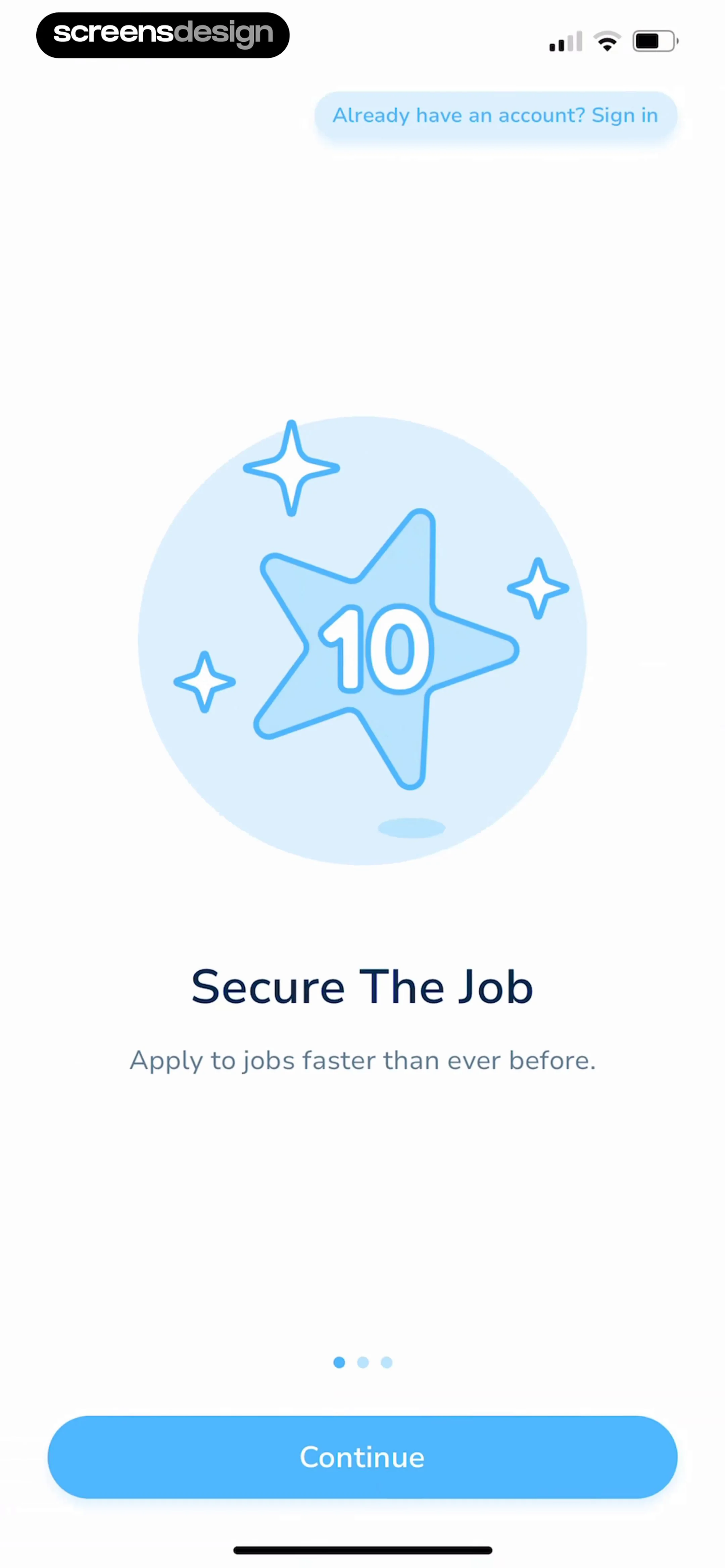 Sprout - AI Job Search screen 3