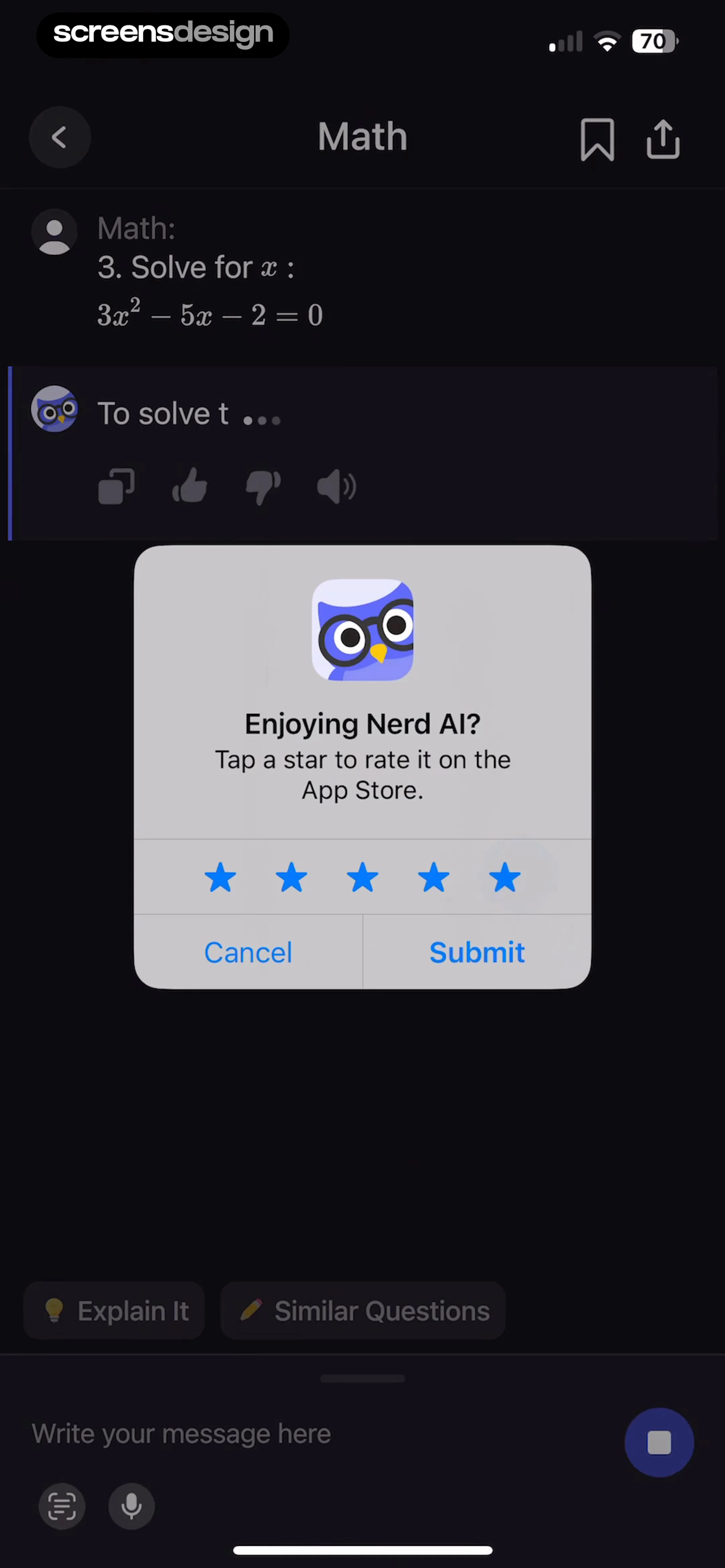 Nerd AI - Math Problem Solver screen 23