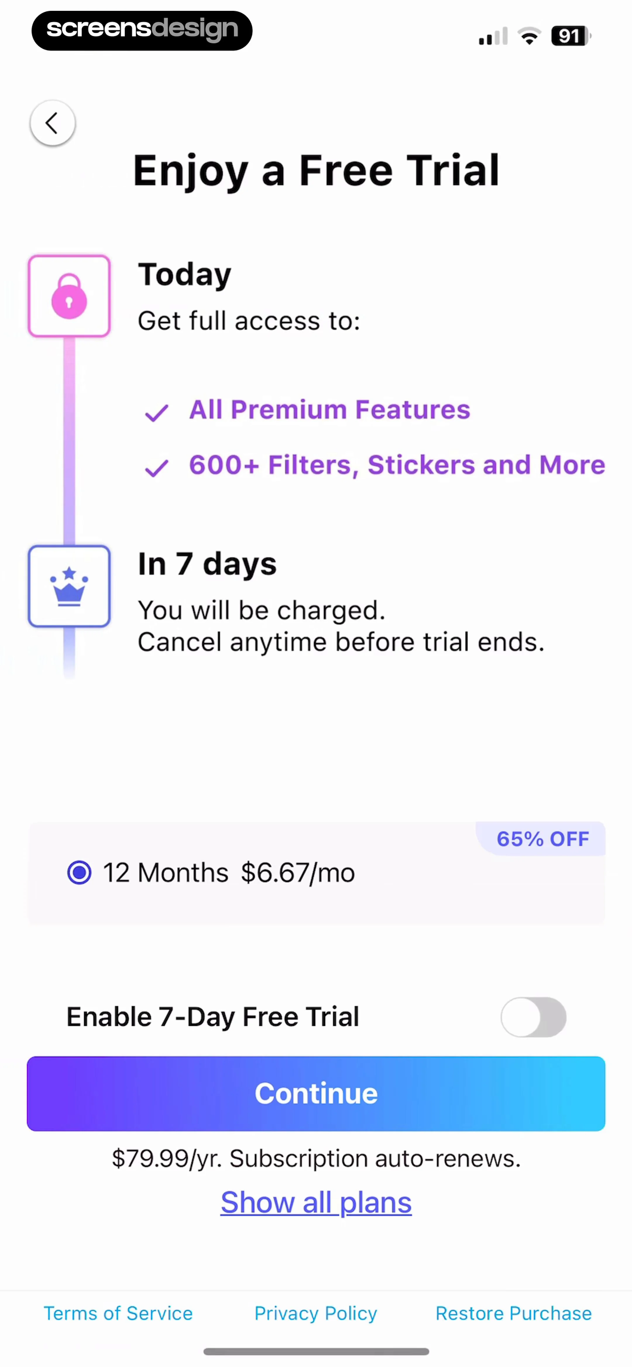 YouCam Perfect:AI Photo Editor screen 7