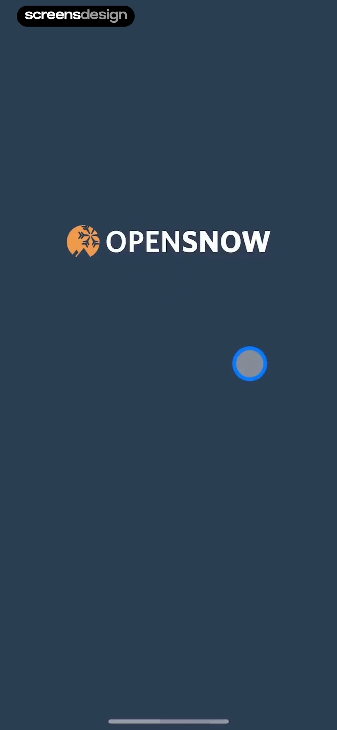 OpenSnow screen 1