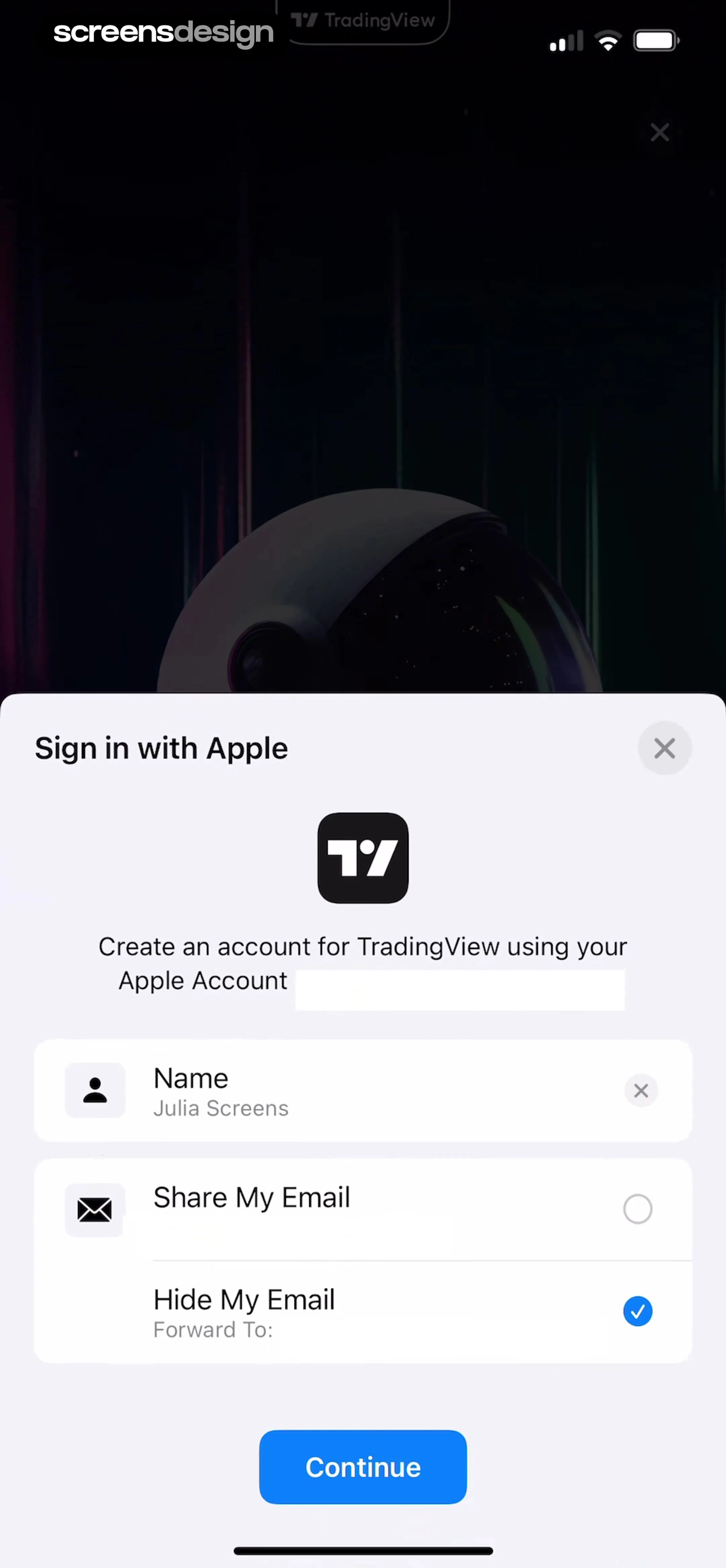 TradingView: Track All Markets screen 3