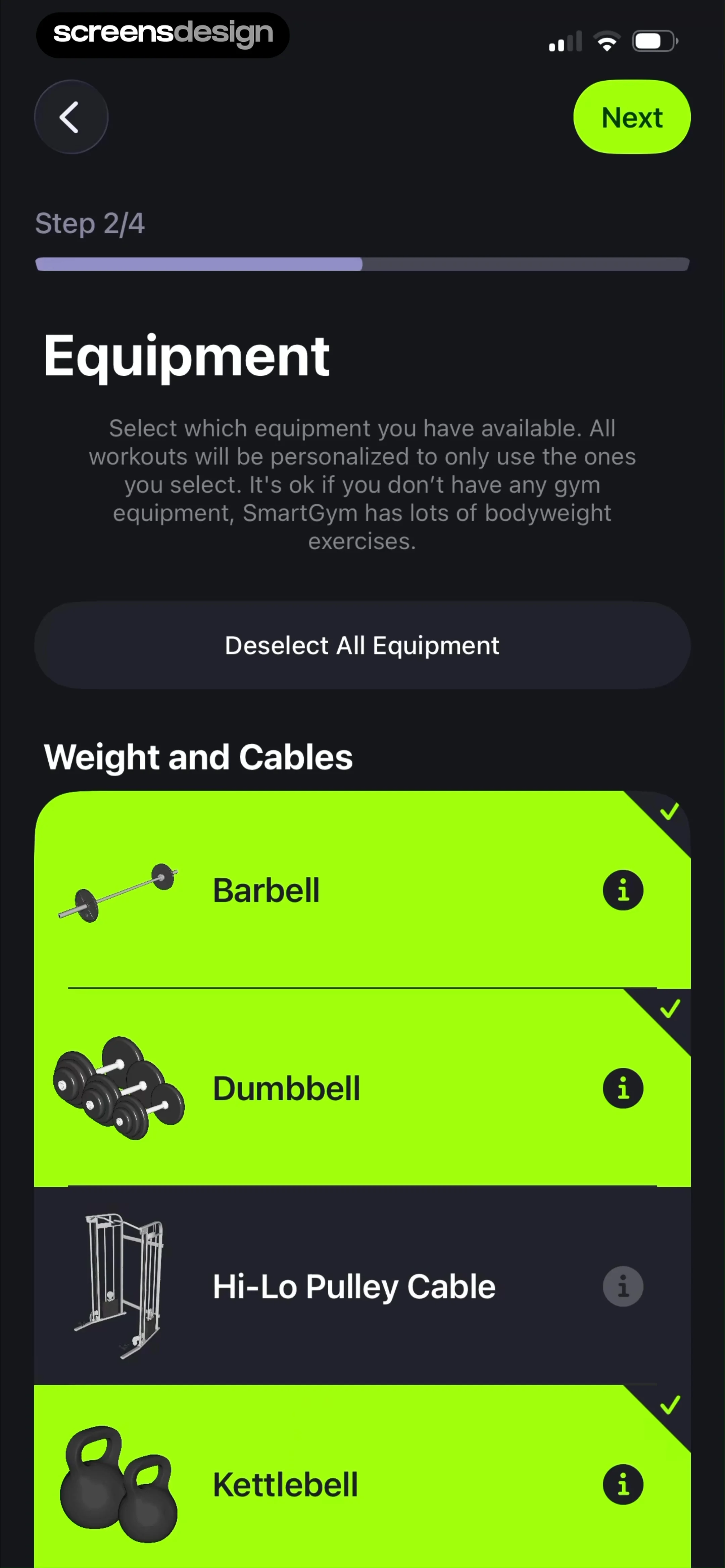 SmartGym: Gym & Home Workouts screen 7