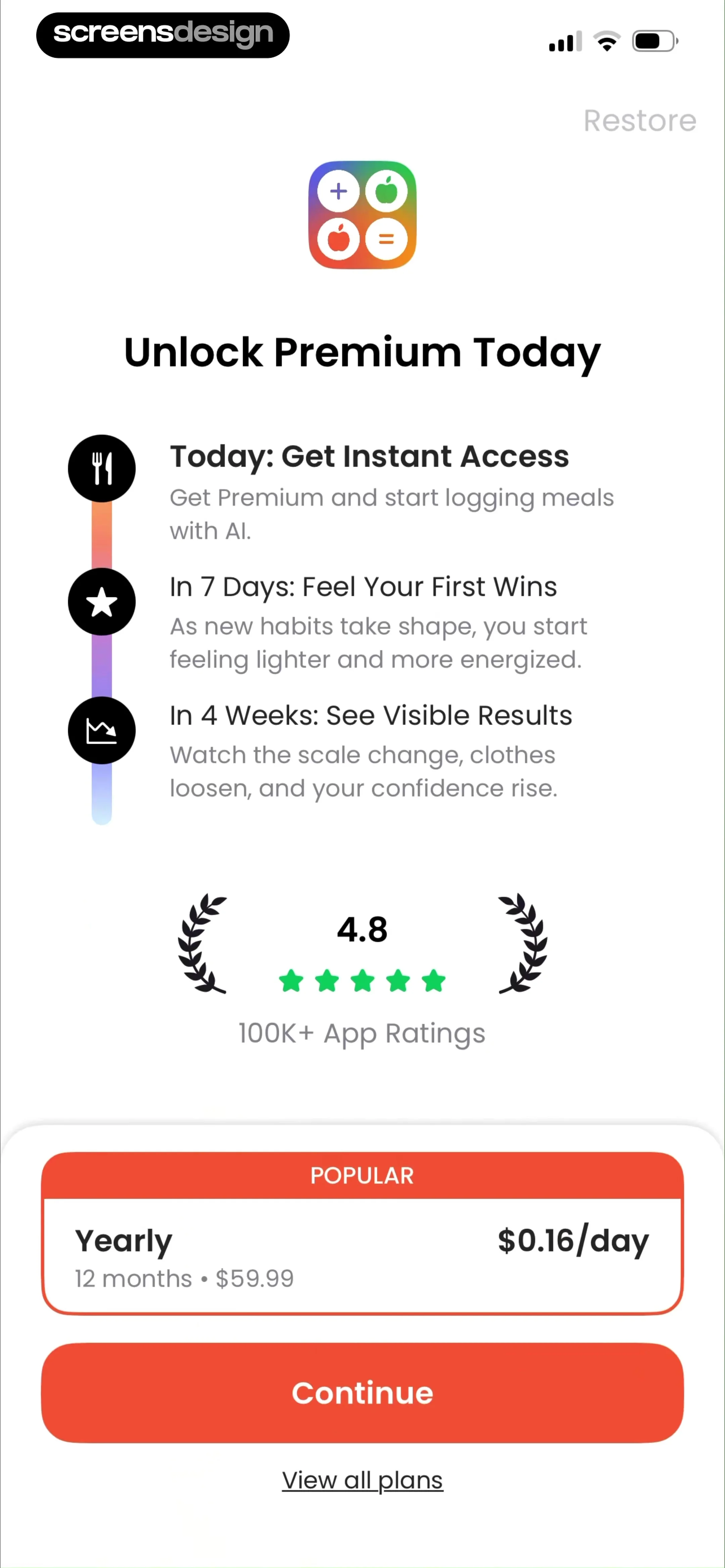 Calorie Counter by Numify screen 98