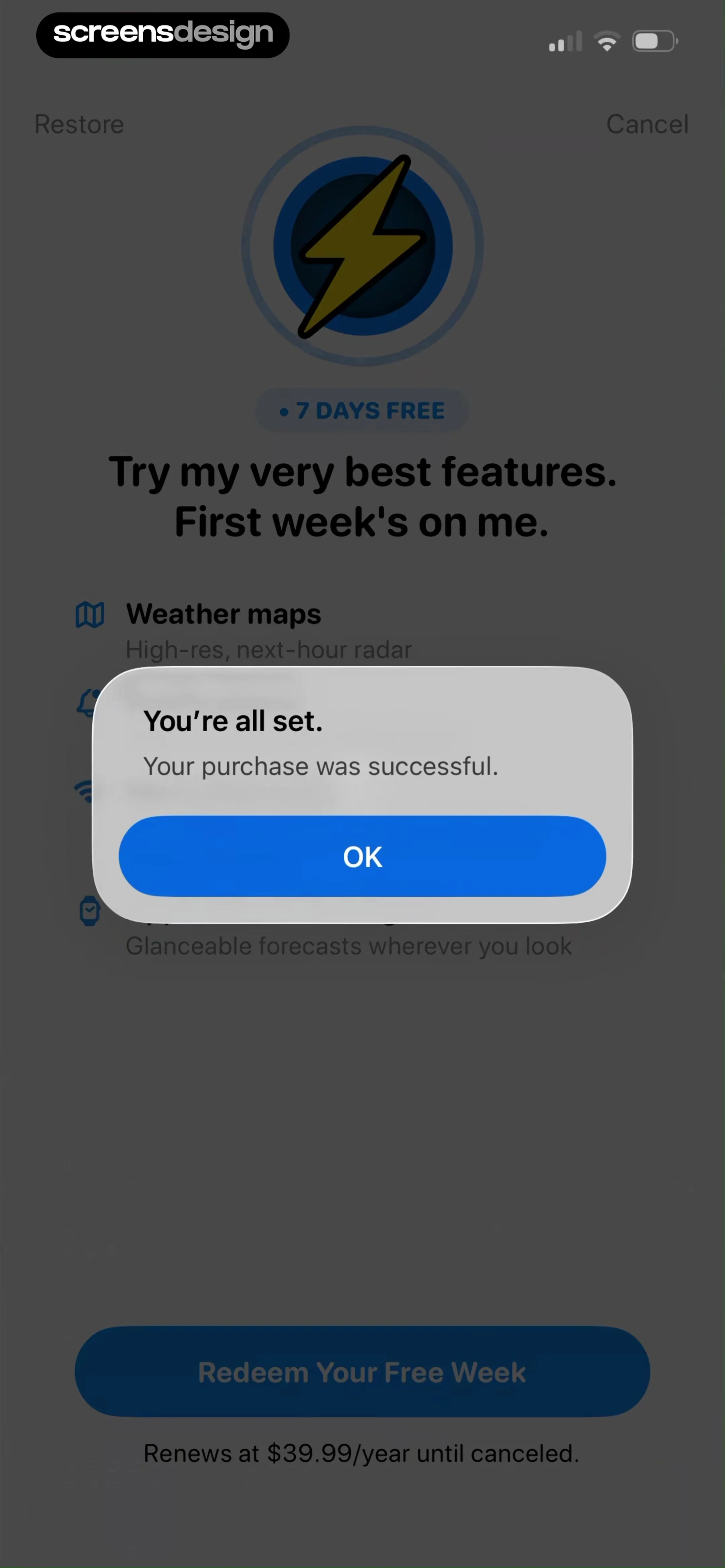 CARROT Weather: Alerts & Radar screen 8