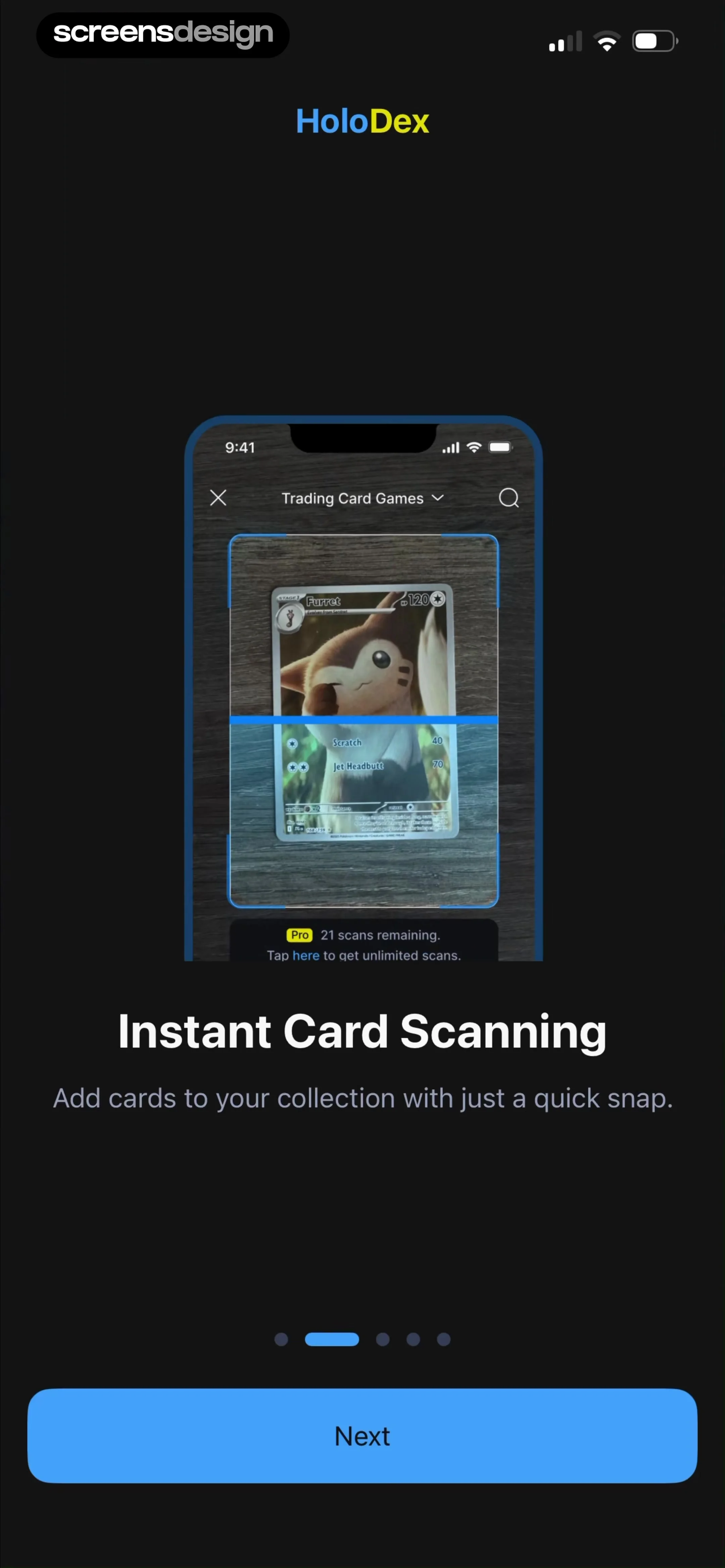 HoloDex - TCG Scan & Collect screen 8