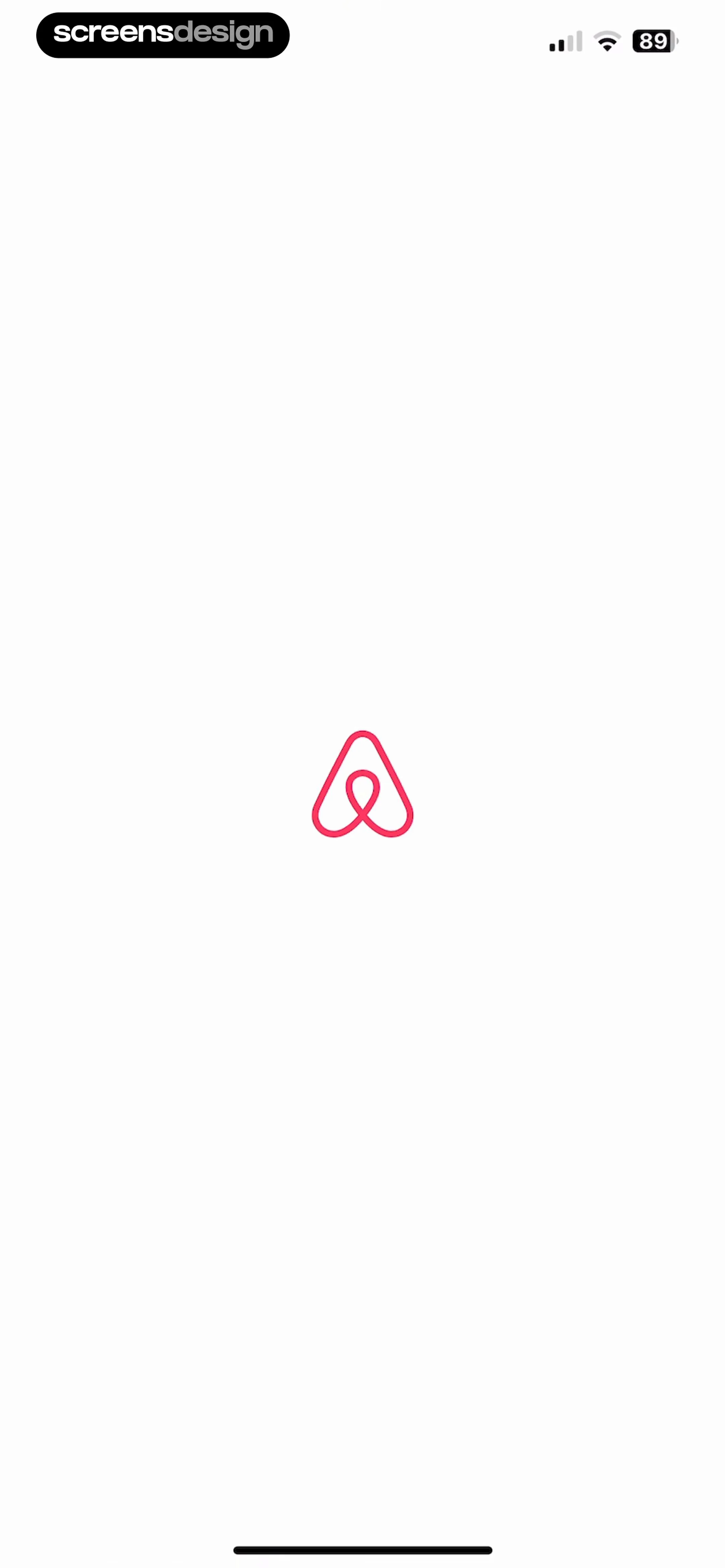 Airbnb screen 1