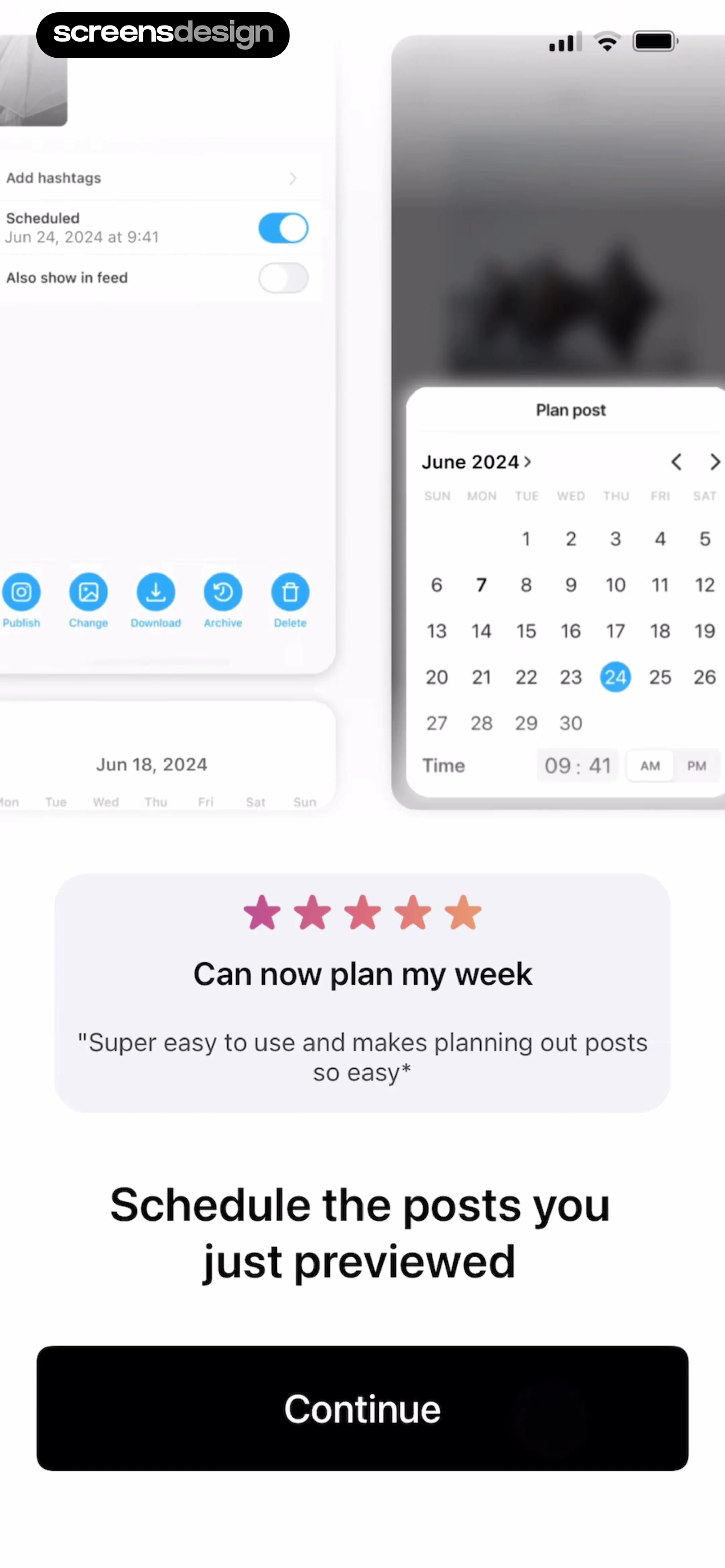 Feed Preview: Planner for IG screen 5