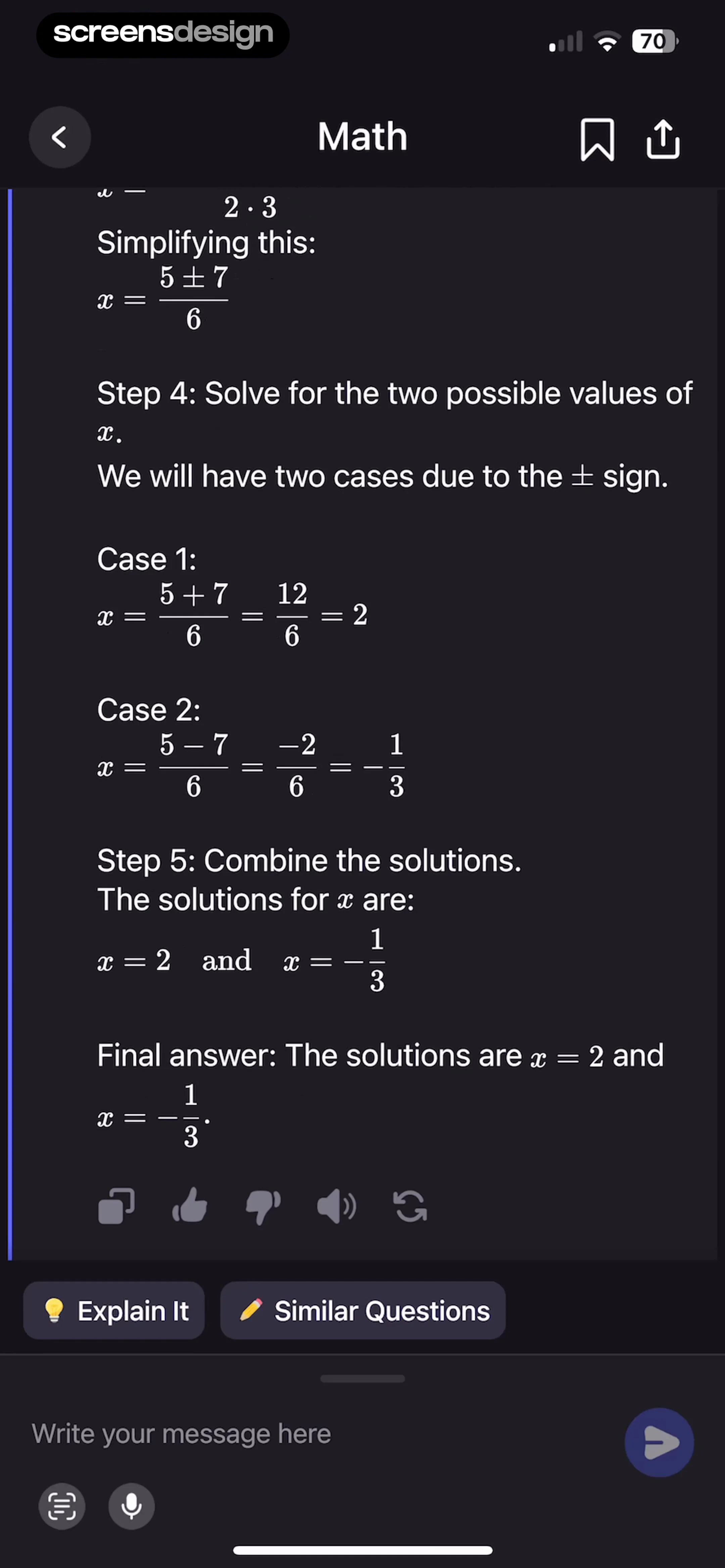 Nerd AI - Math Problem Solver screen 19