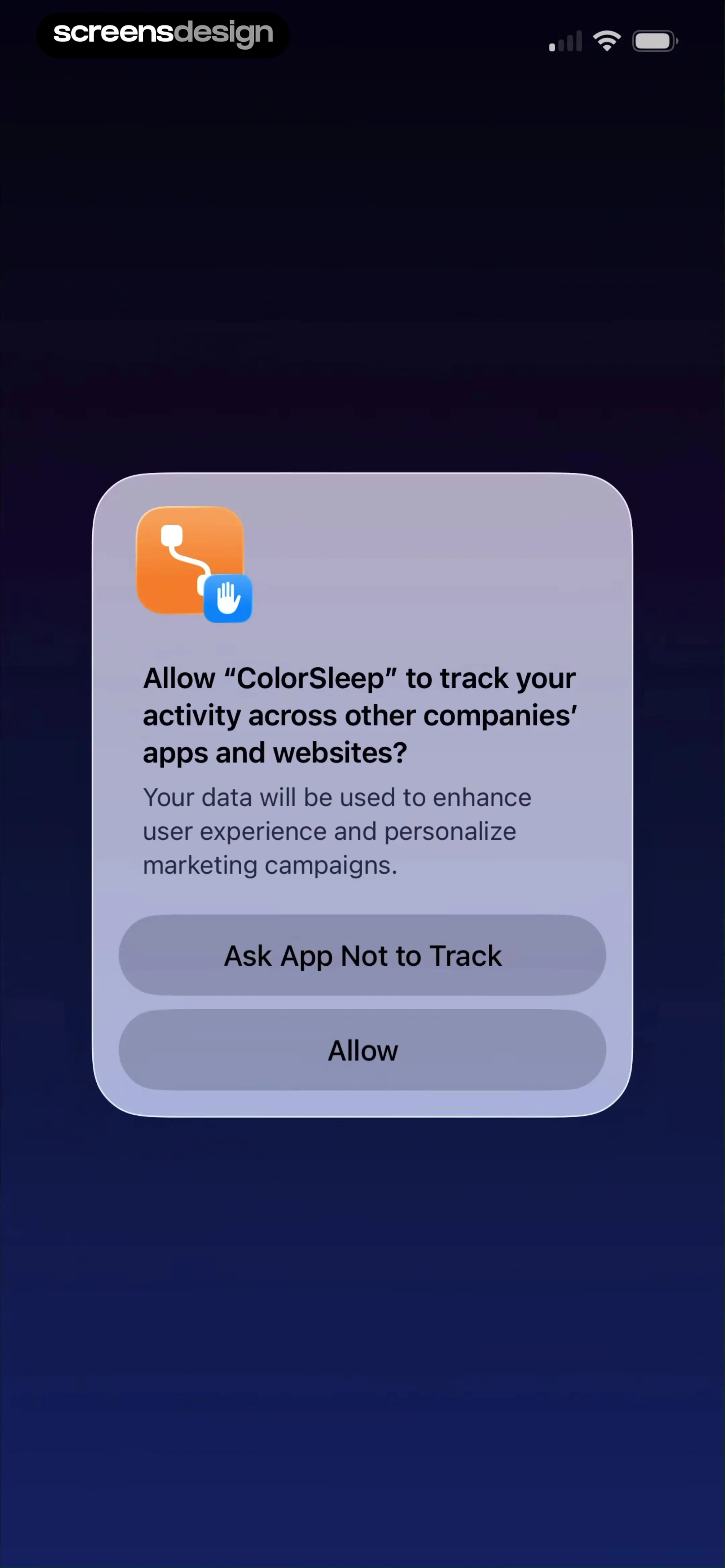 ColorSleep: Green, Brown Noise screen 2