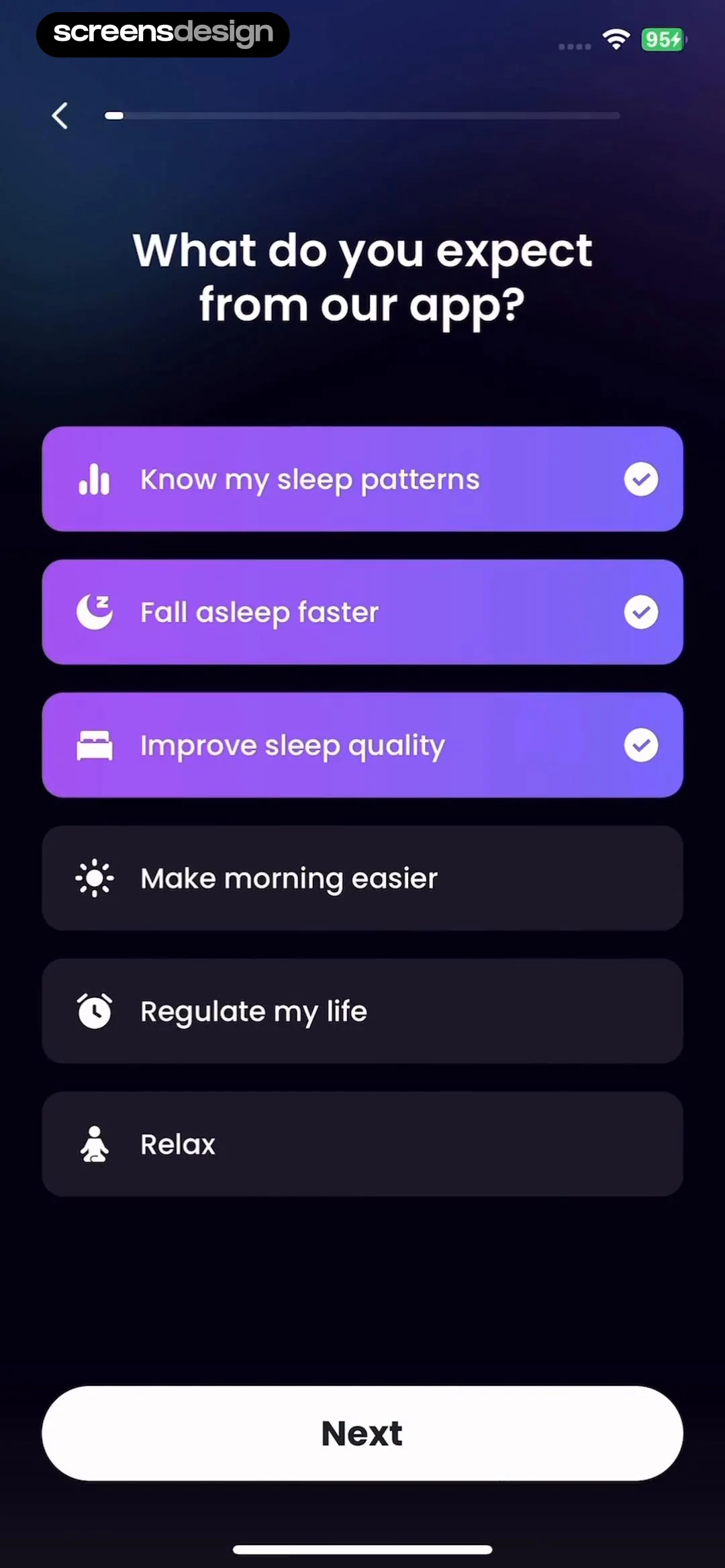Sleep Tracker: Recorder, Sound screen 5