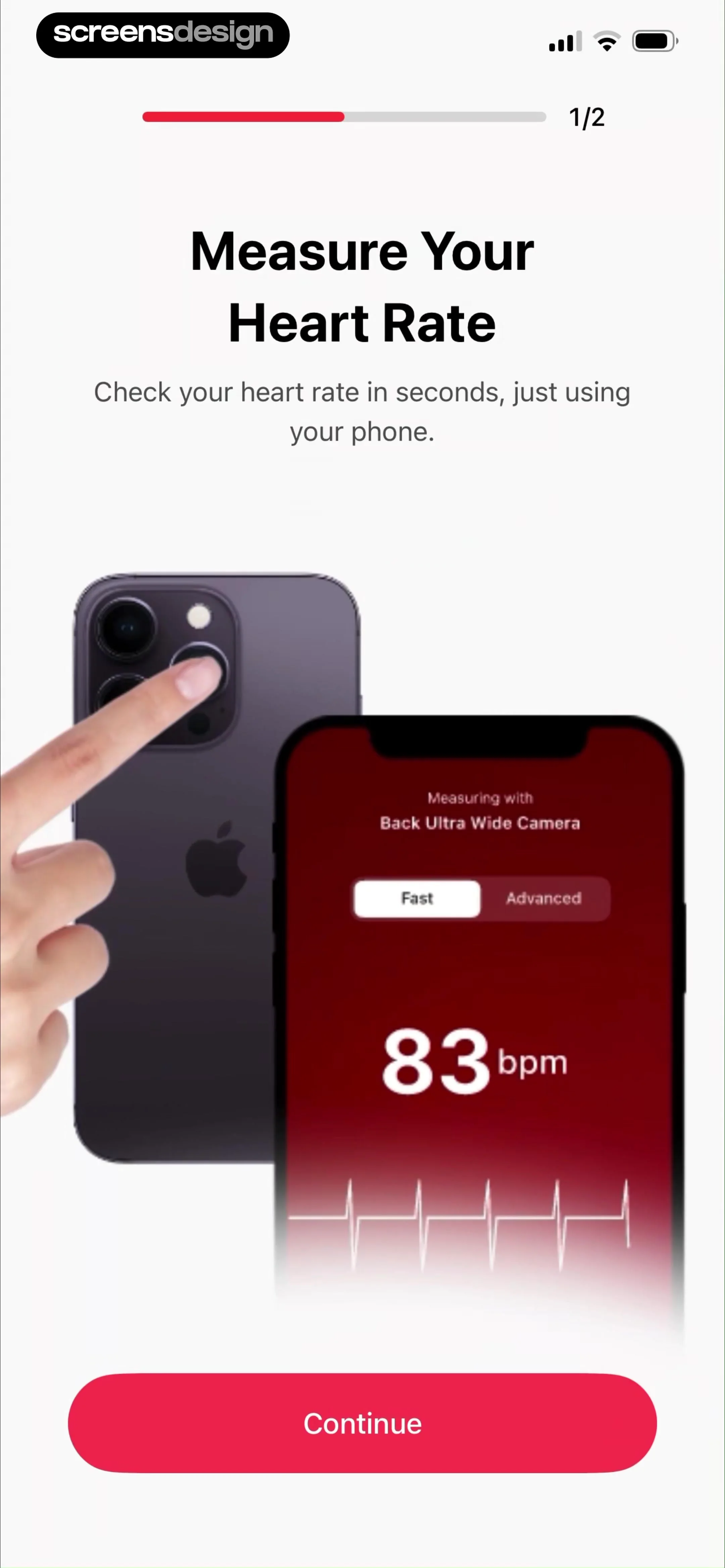 Heart Beat: Heart Rate Monitor screen 3