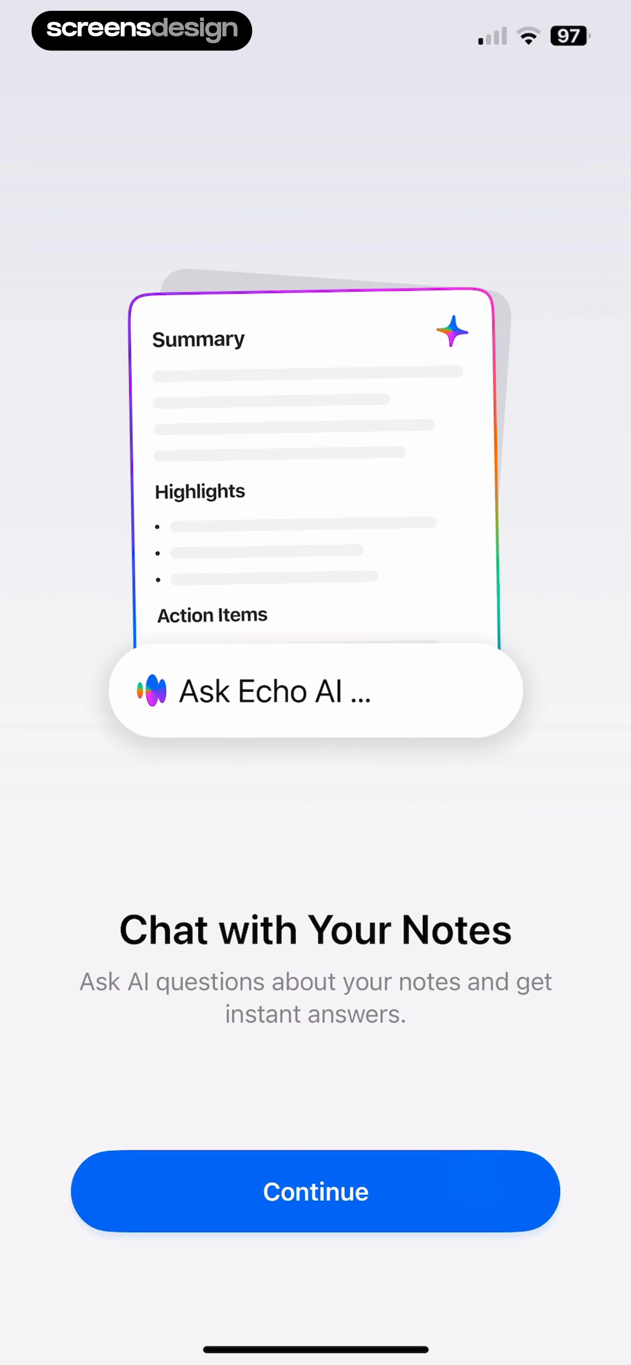 Echo – AI Meeting Note Taker screen 6