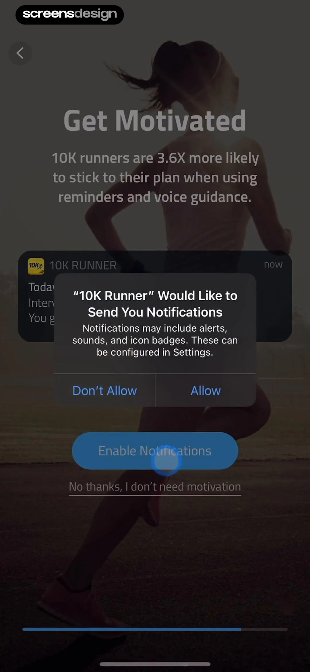 10K Runner, Couch to 10K Run screen 21