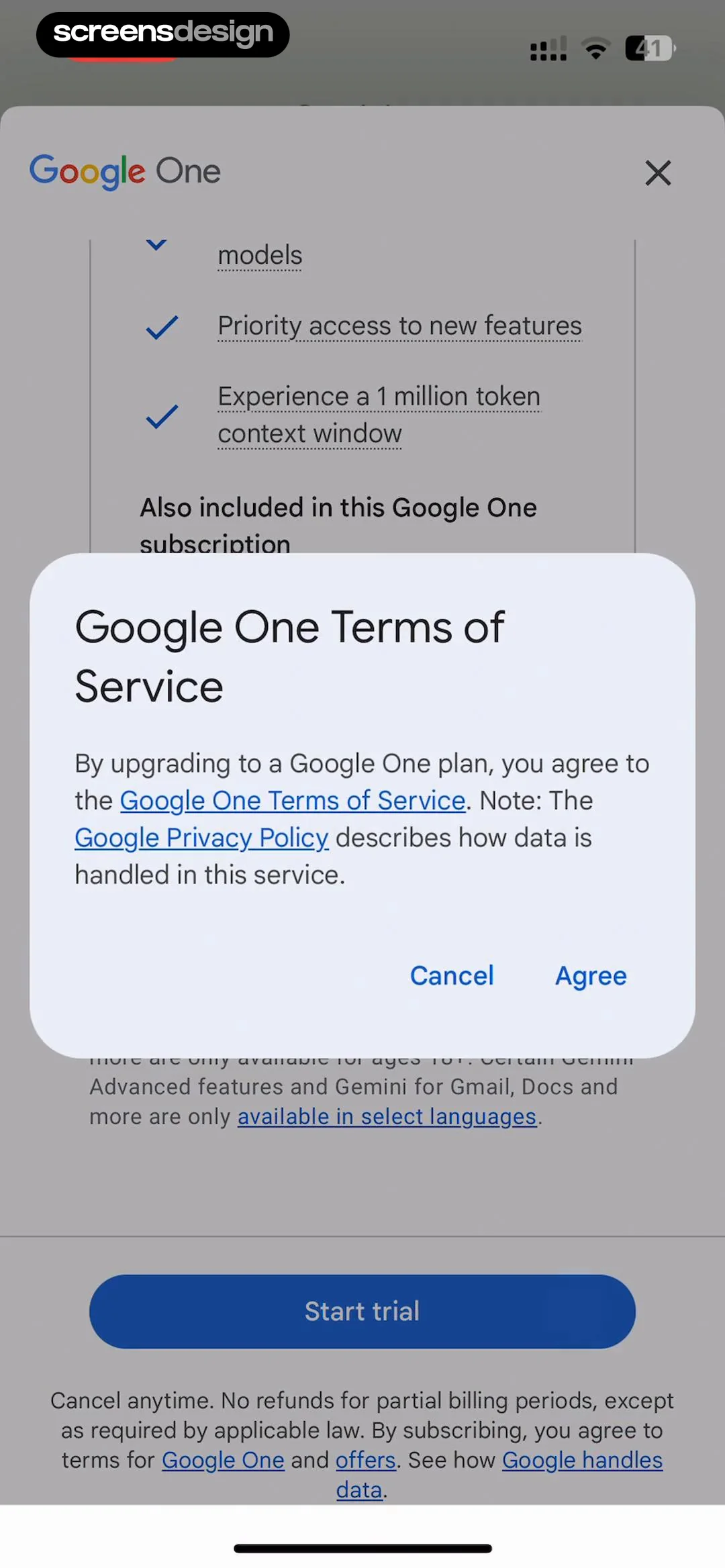 Google Gemini screen 50