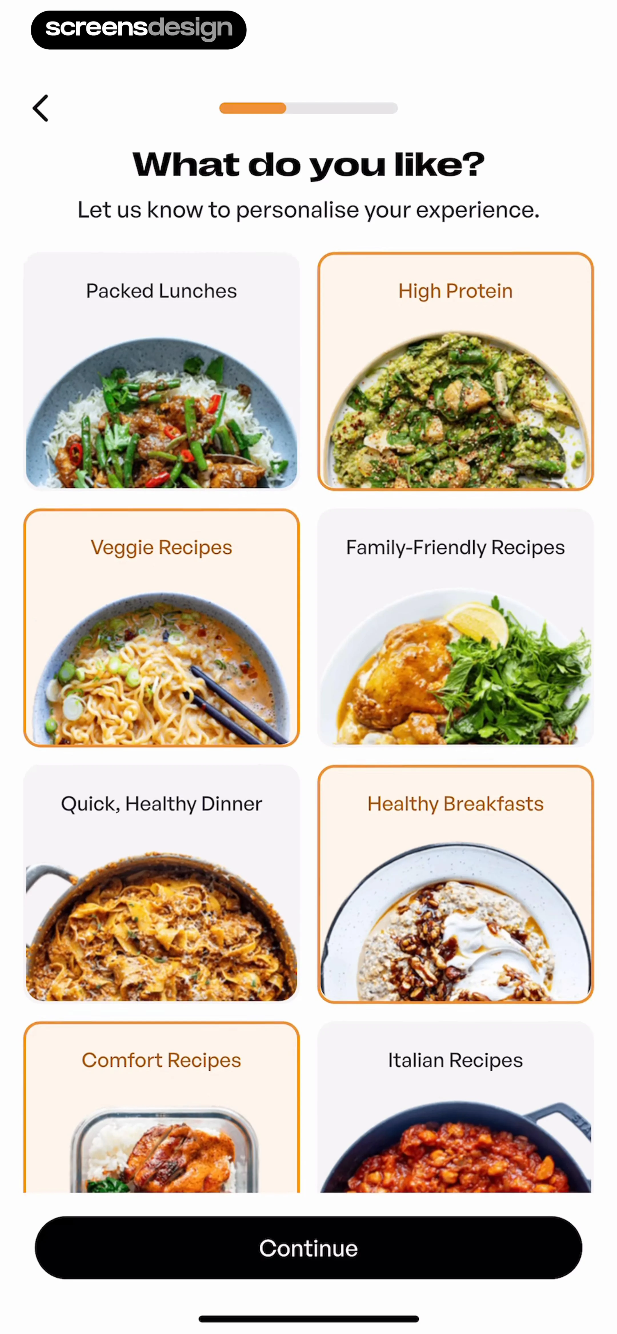 Mob: Meal Planner and Recipes screen 8