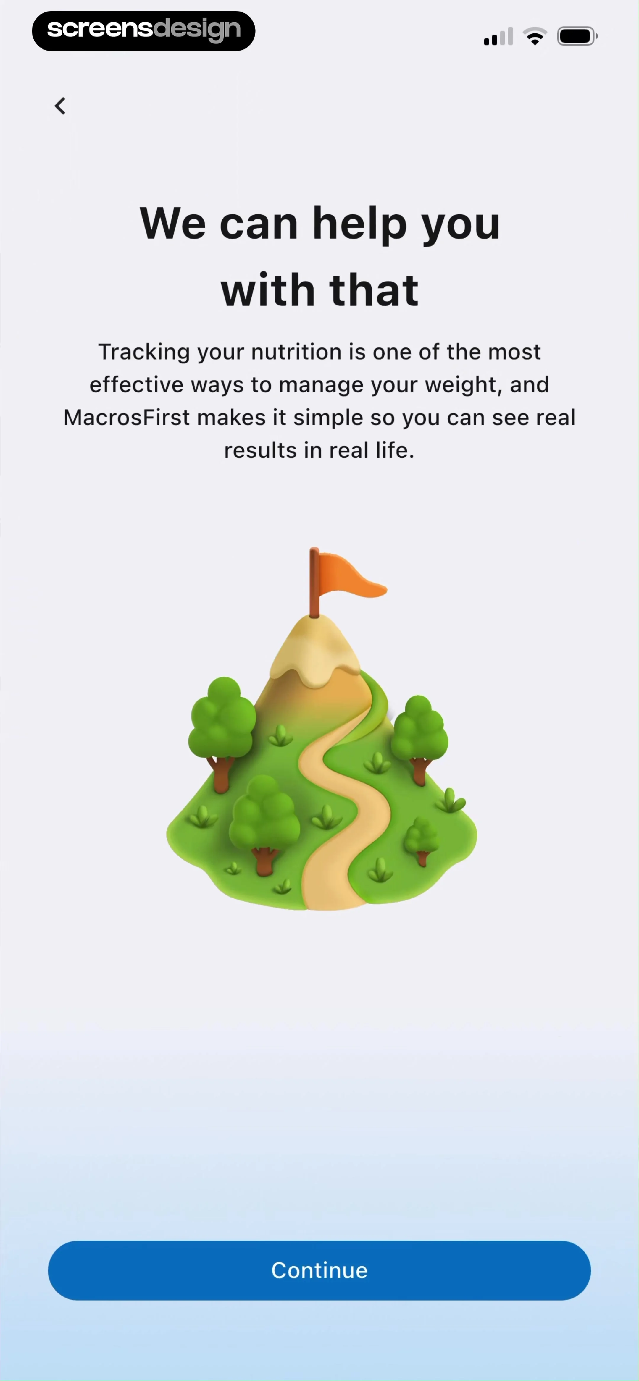 MacrosFirst - Macro Tracker screen 6