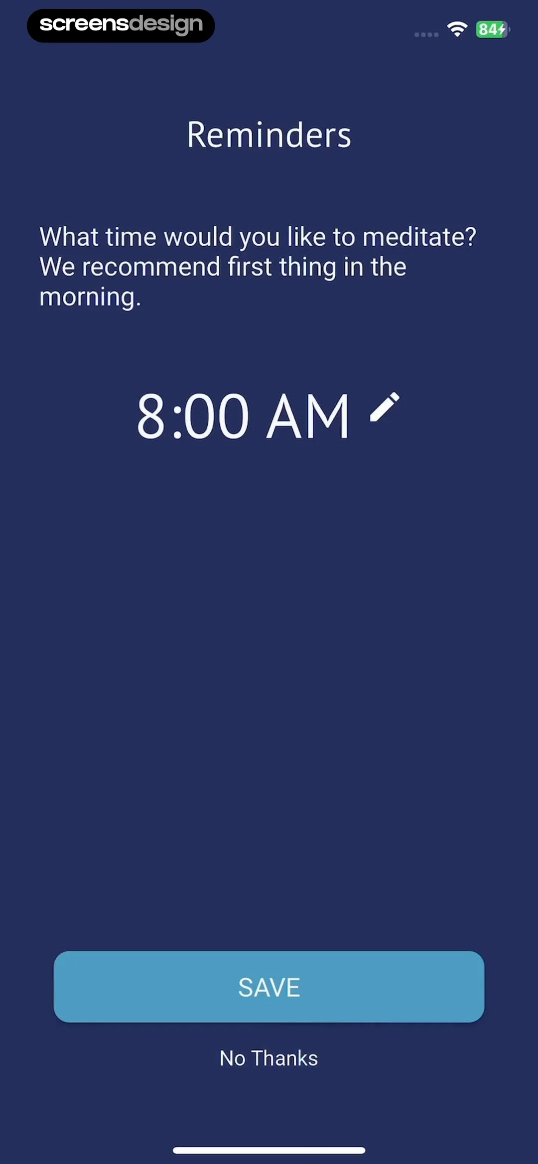 Brightmind Meditation screen 4