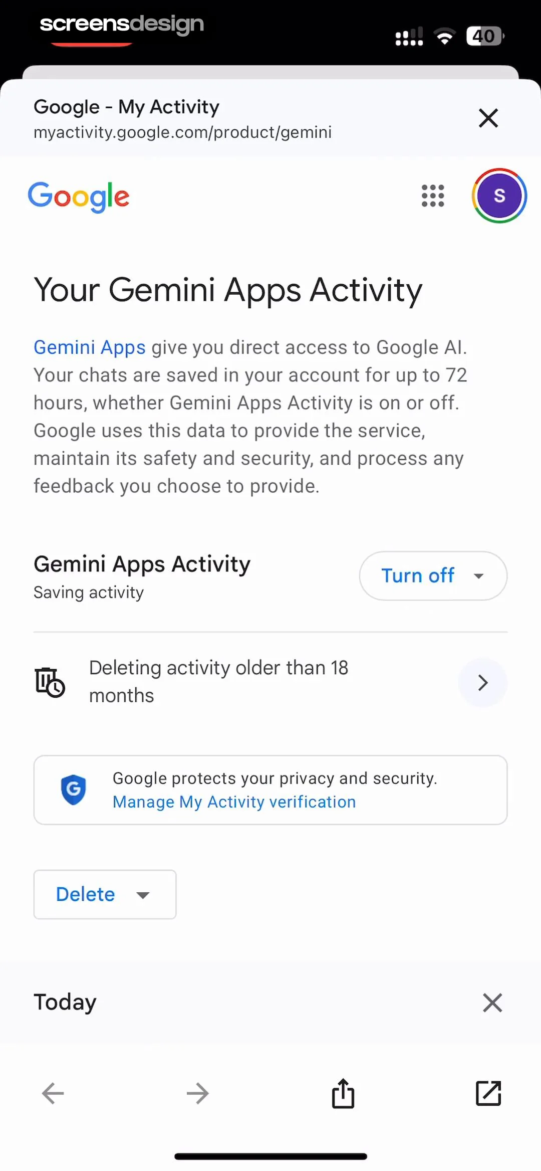 Google Gemini screen 66