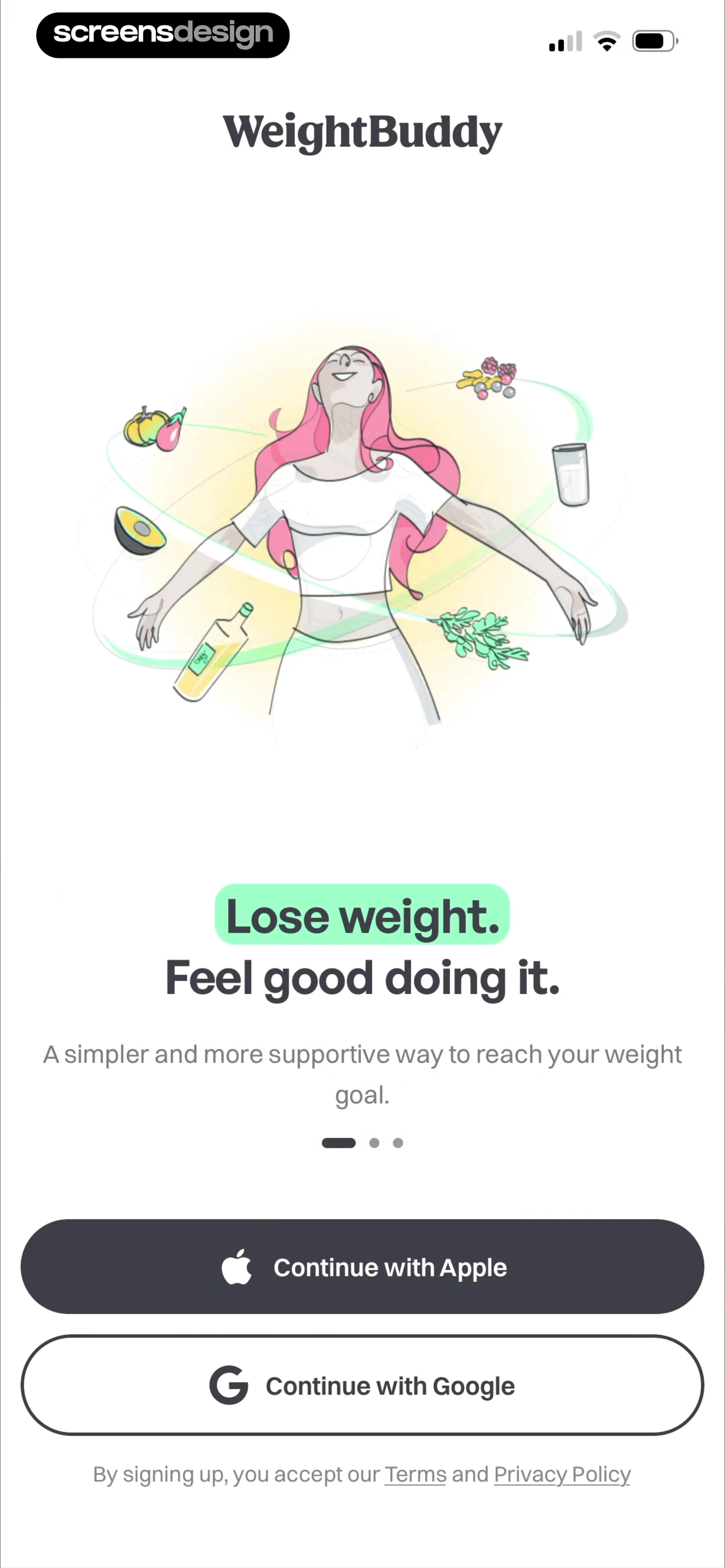 WeightBuddy: Calorie Tracker screen 3
