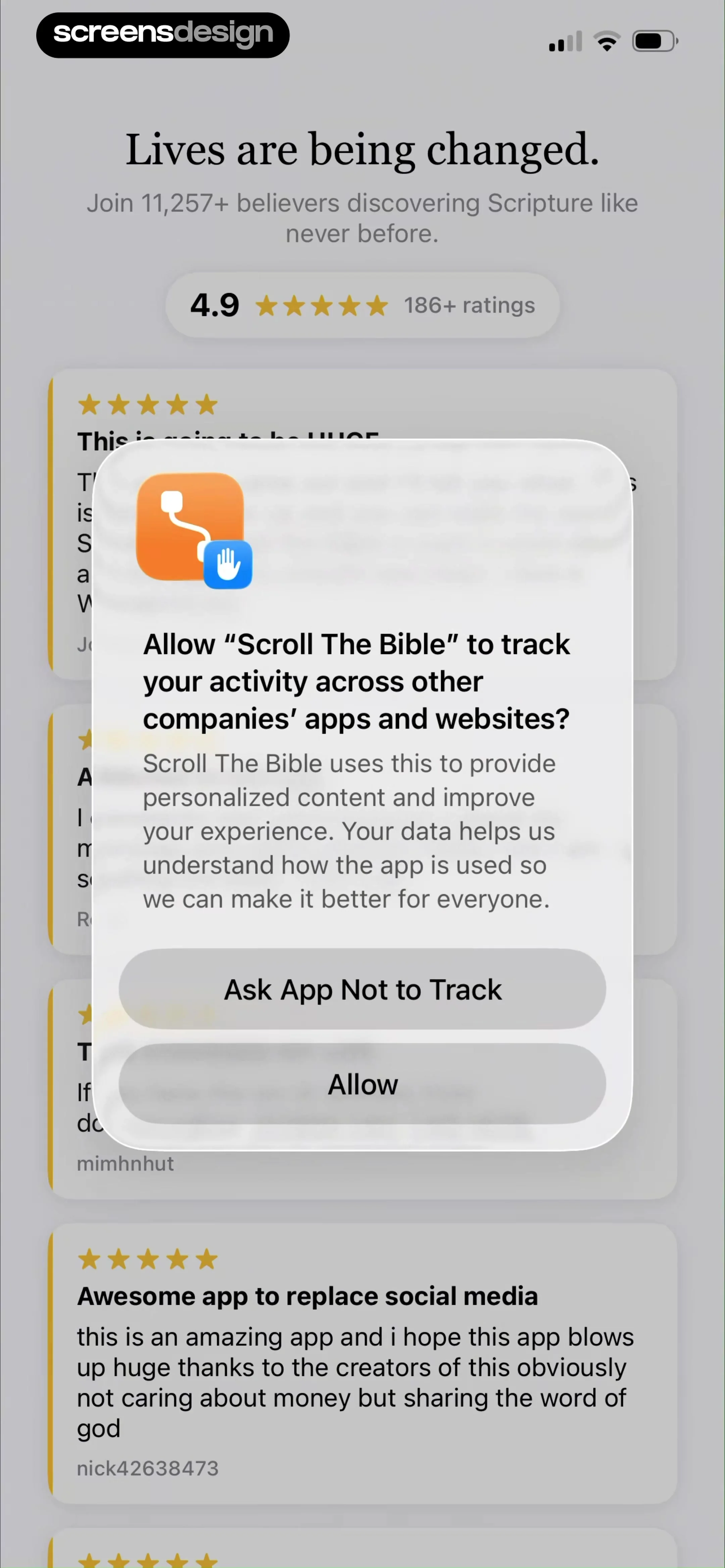 Scroll The Bible screen 7