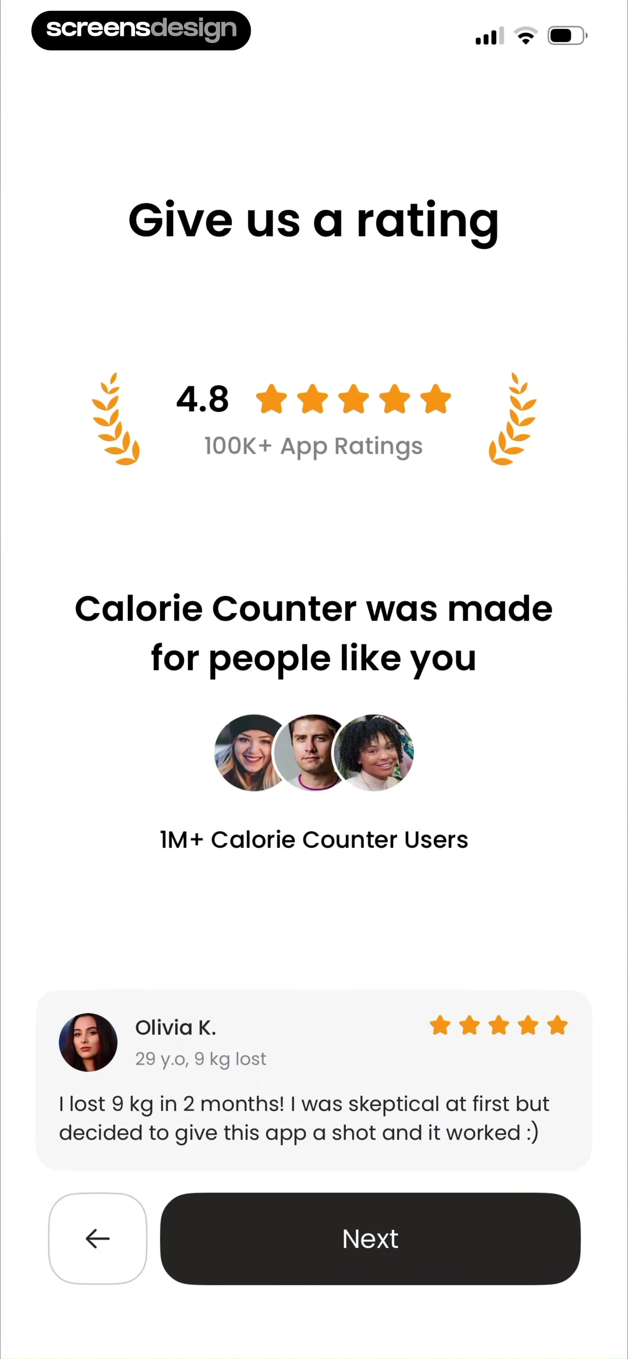 Calorie Counter by Numify screen 87