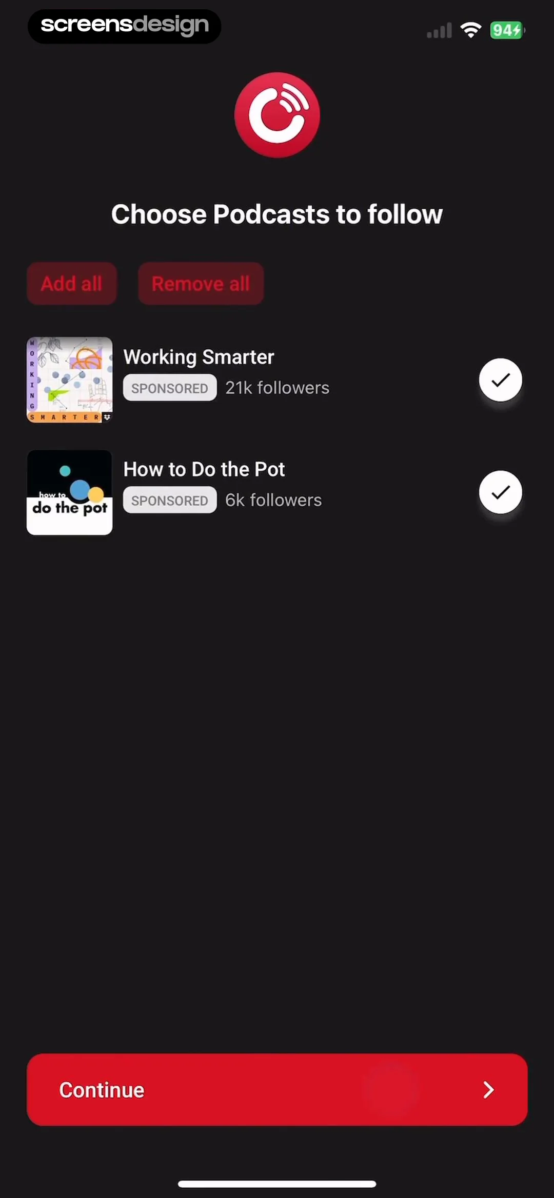 Player FM — Podcast App screen 8