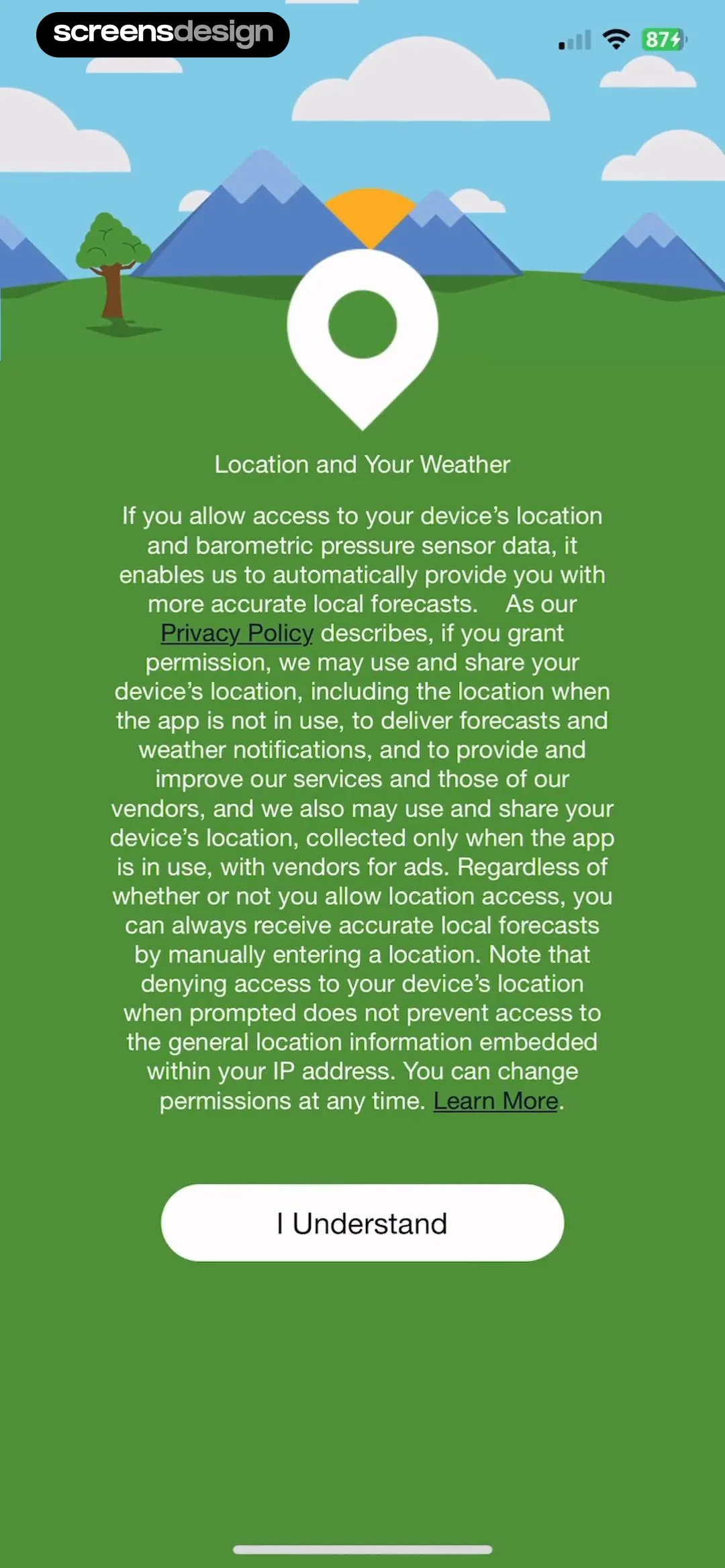 Weather Underground: Local Map screen 3