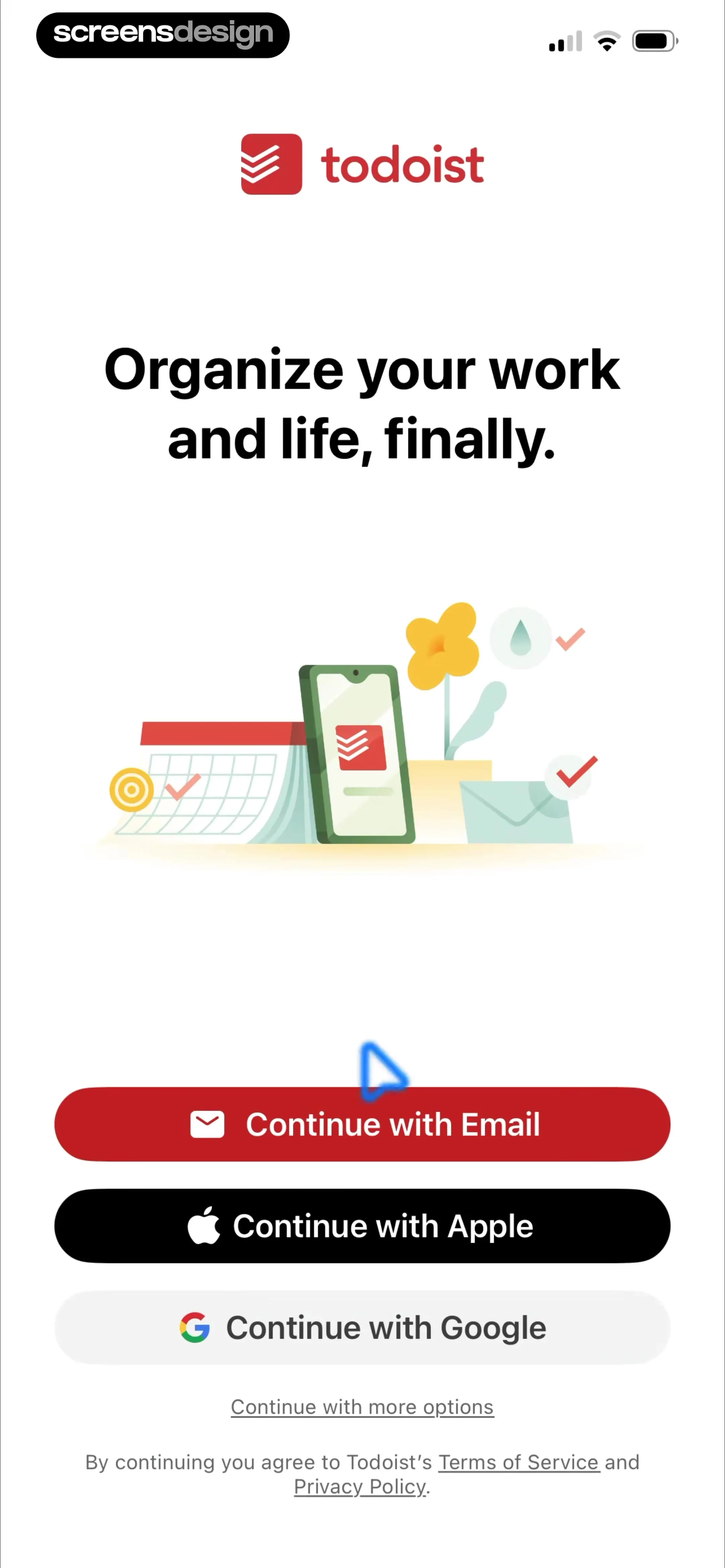 Todoist: To Do List & Calendar screen 2