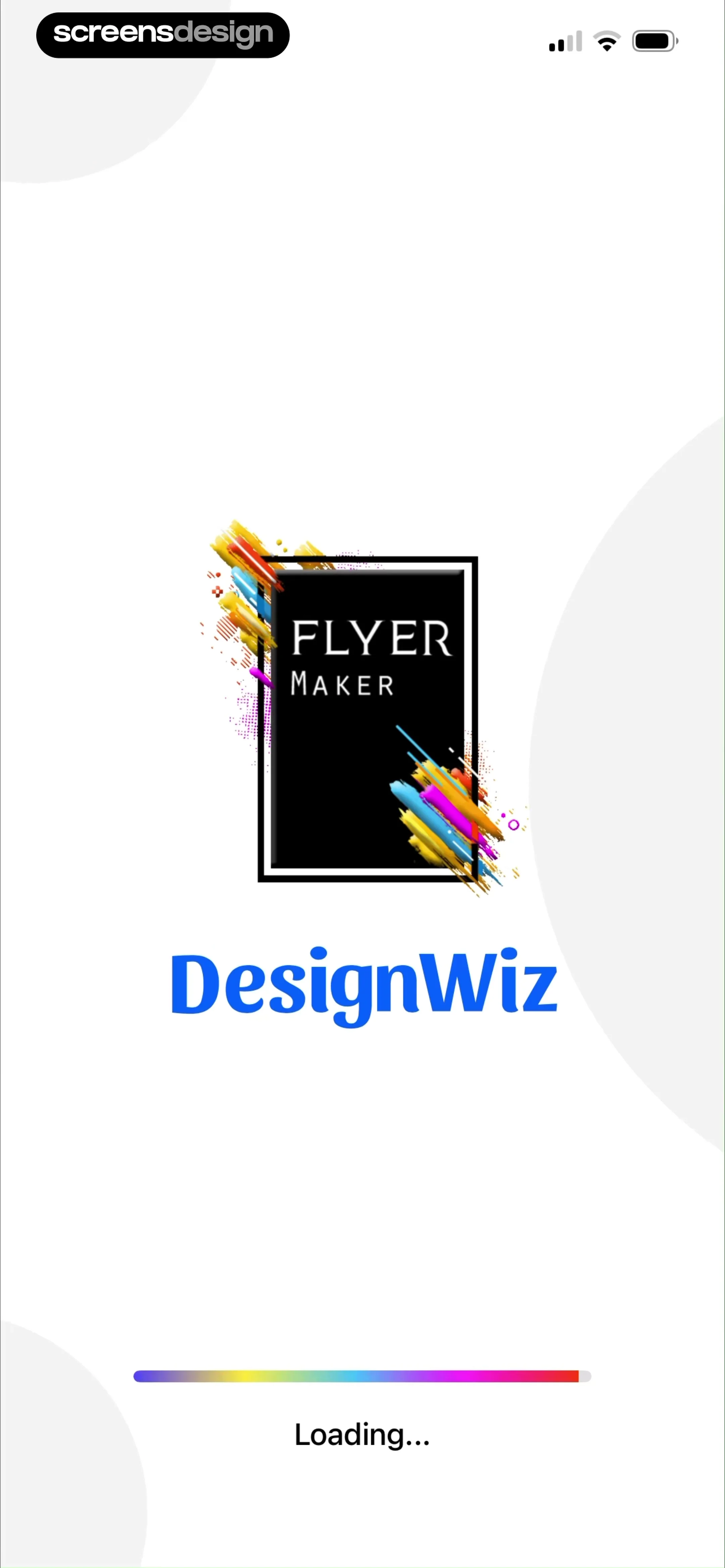 Flyer Maker + Poster Maker screen 3